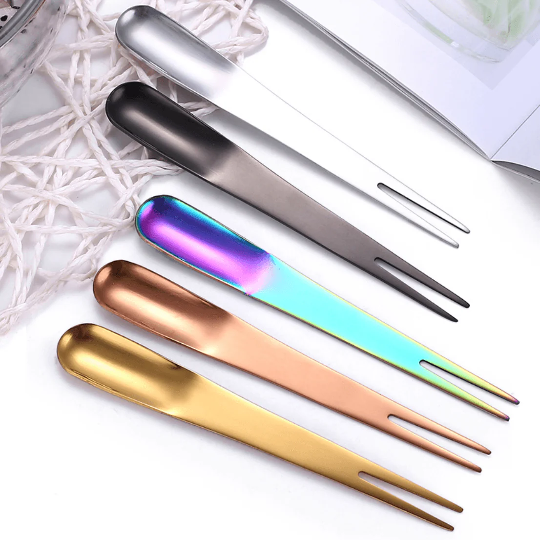 2-in-1 Spoon And Fork Set - Image 3