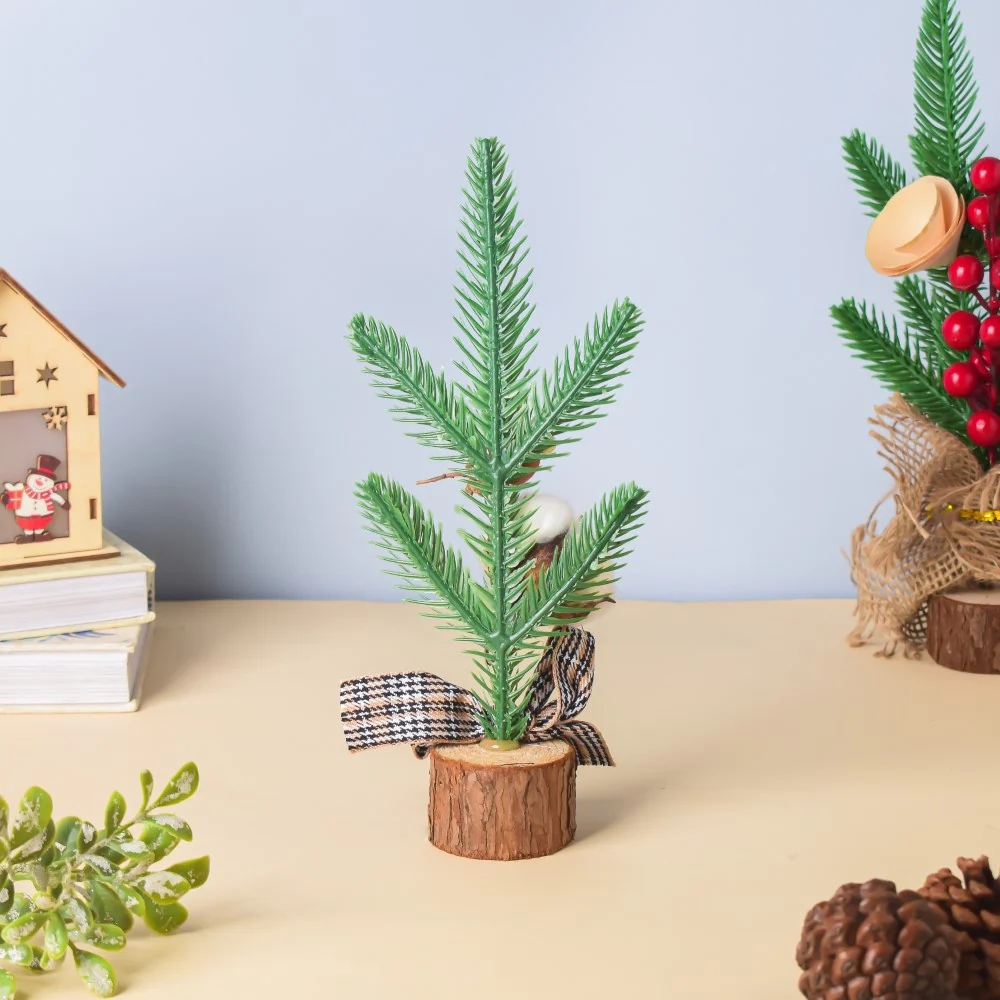 Acorn Cotton Christmas Table Decor 10 Inch - Image 5