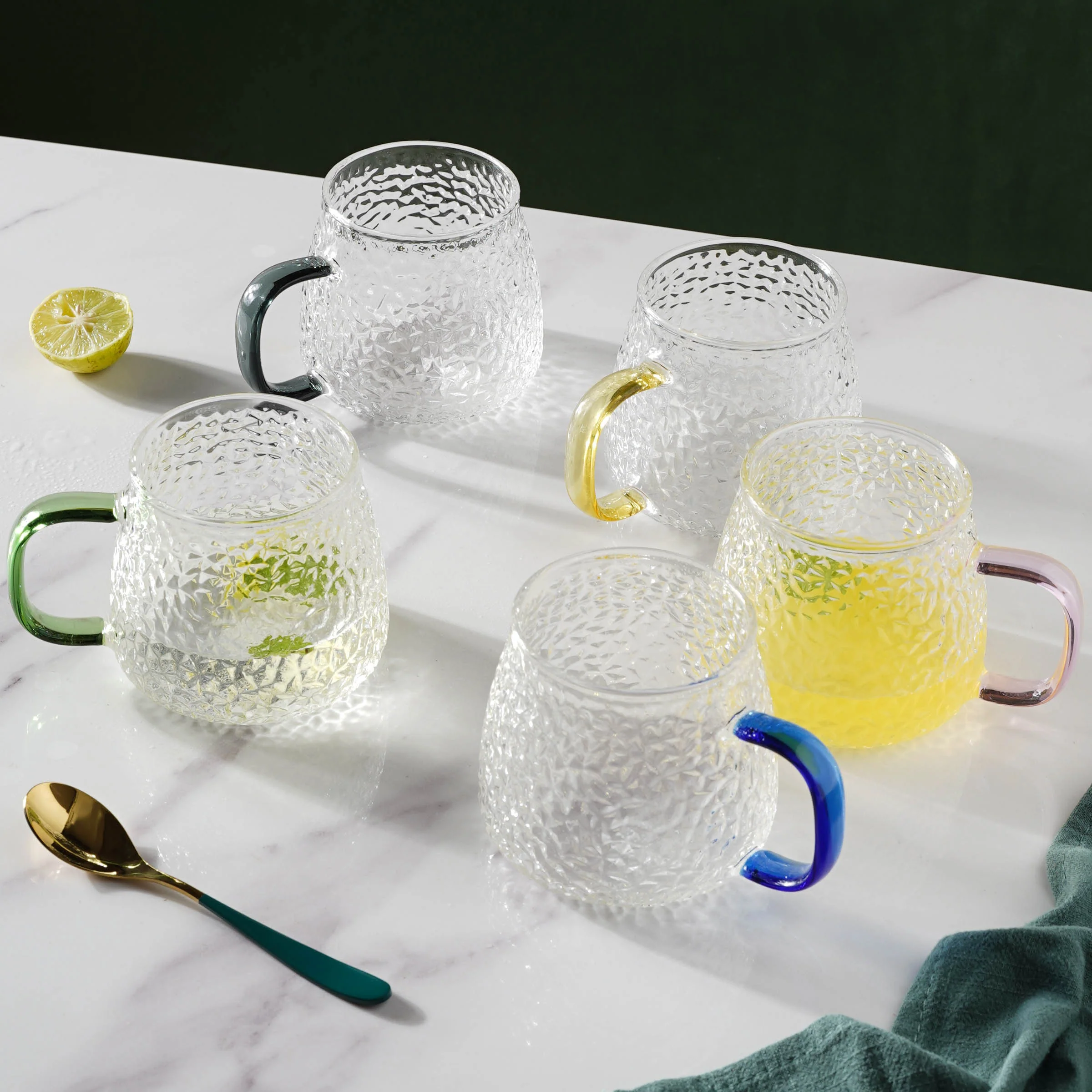 Aesthetic Assorted Teacup Set of 2