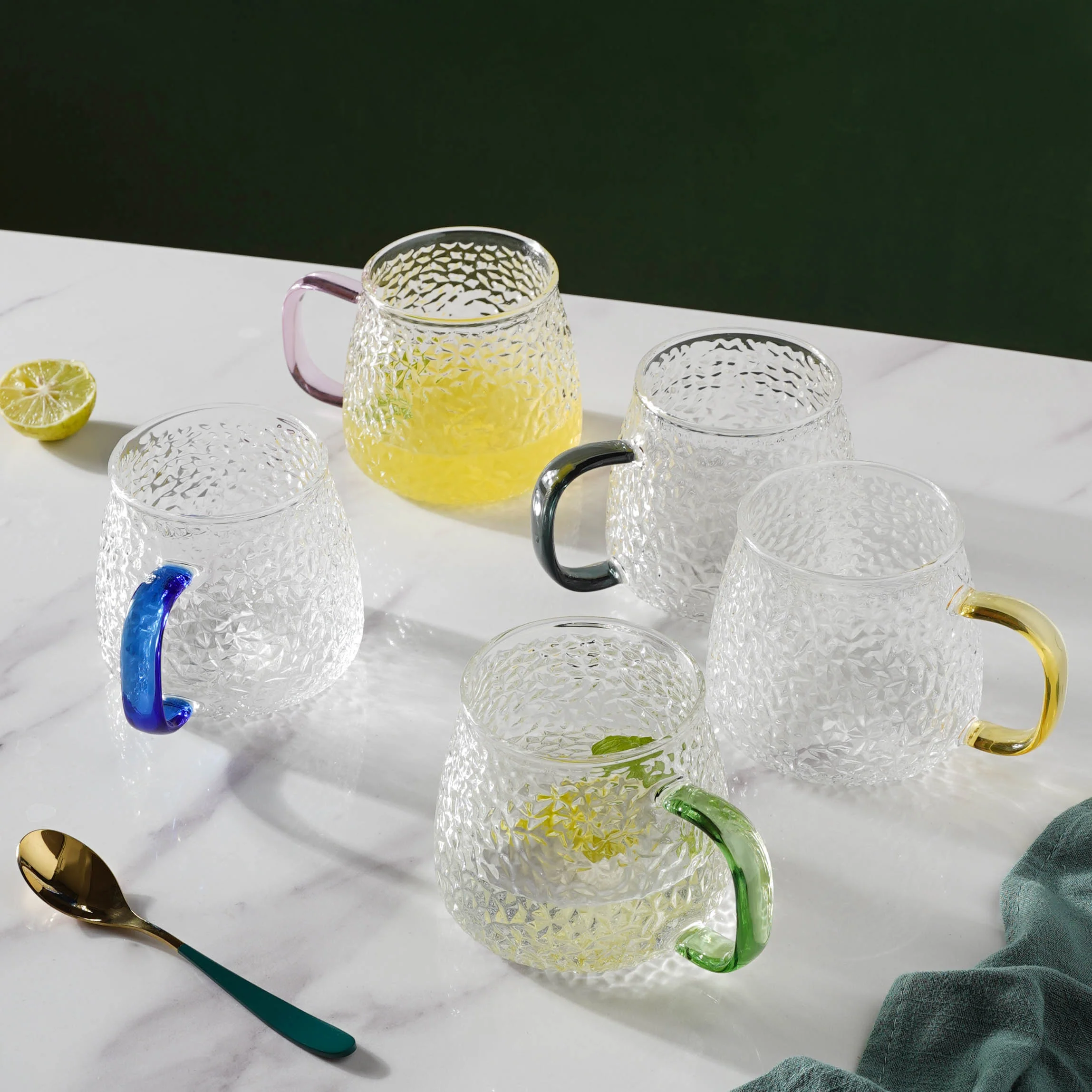 Aesthetic Assorted Teacup Set of 2 - Image 3