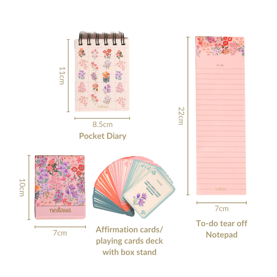 Affirmation Cards To-Do Notepad And Pocket Notebook Set of 3 - Image 7
