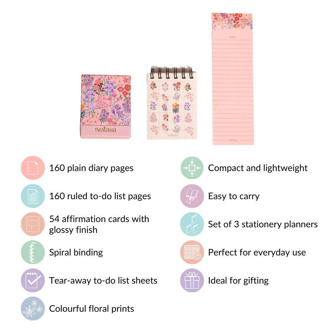 Affirmation Cards To-Do Notepad And Pocket Notebook Set of 3 - Image 8