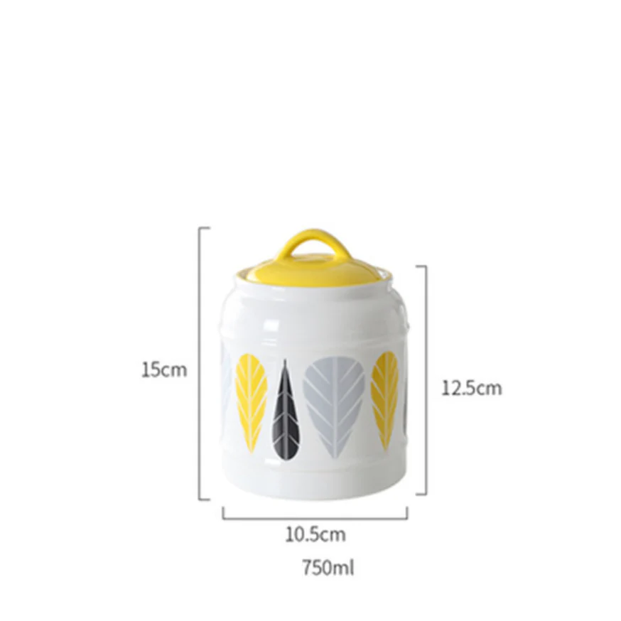 Airtight Jars Yellow - Image 14