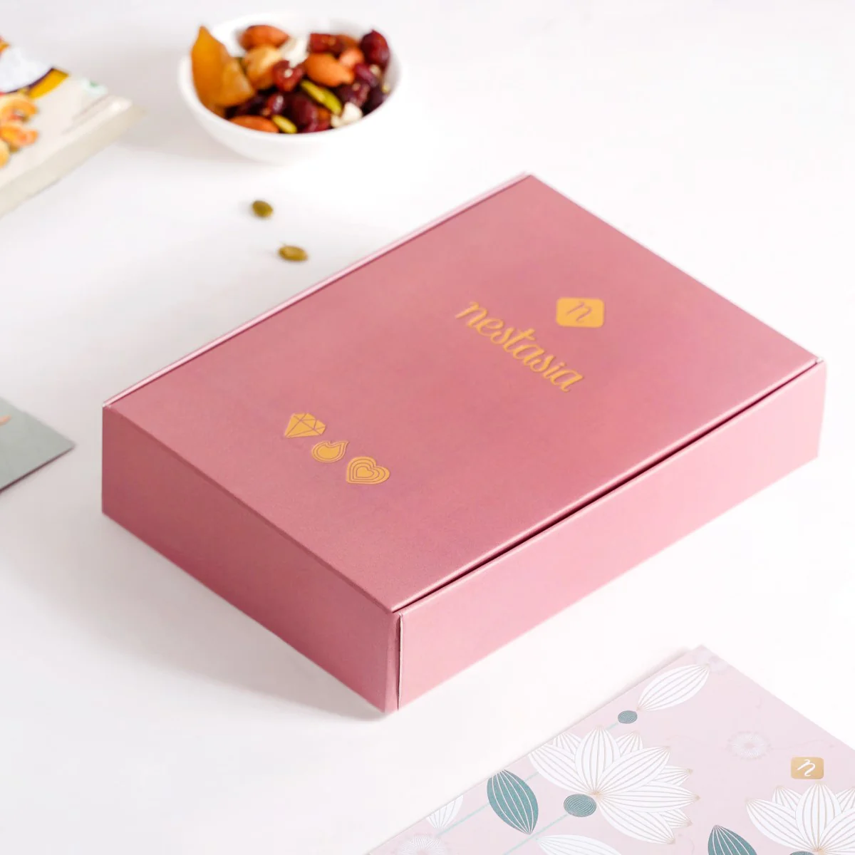 Amber Rakhi Lumba Gift Hamper Set Of 4 In Gift Box - Image 7