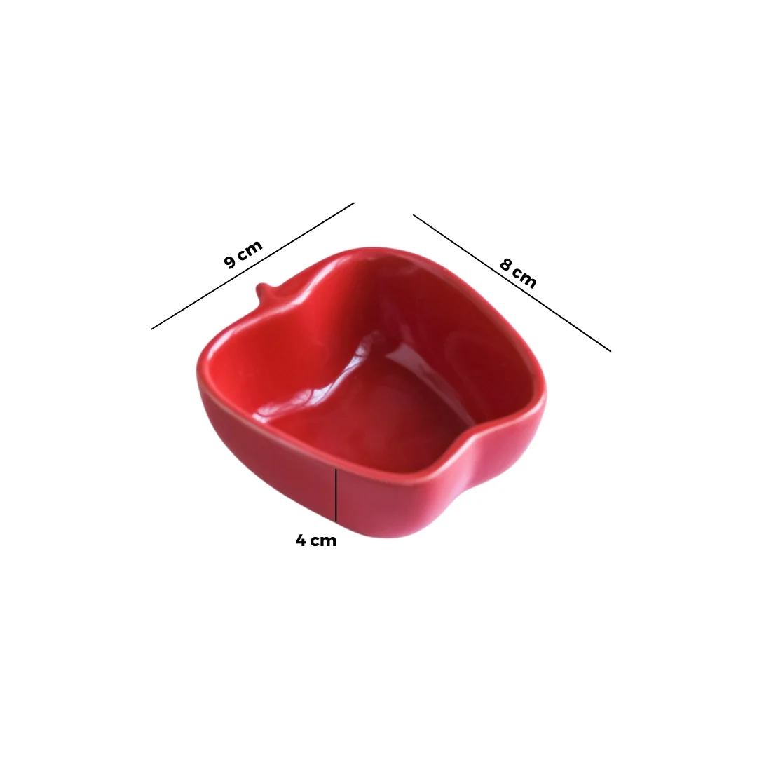 Apple Shaped Bowl Set of 2 - Image 14