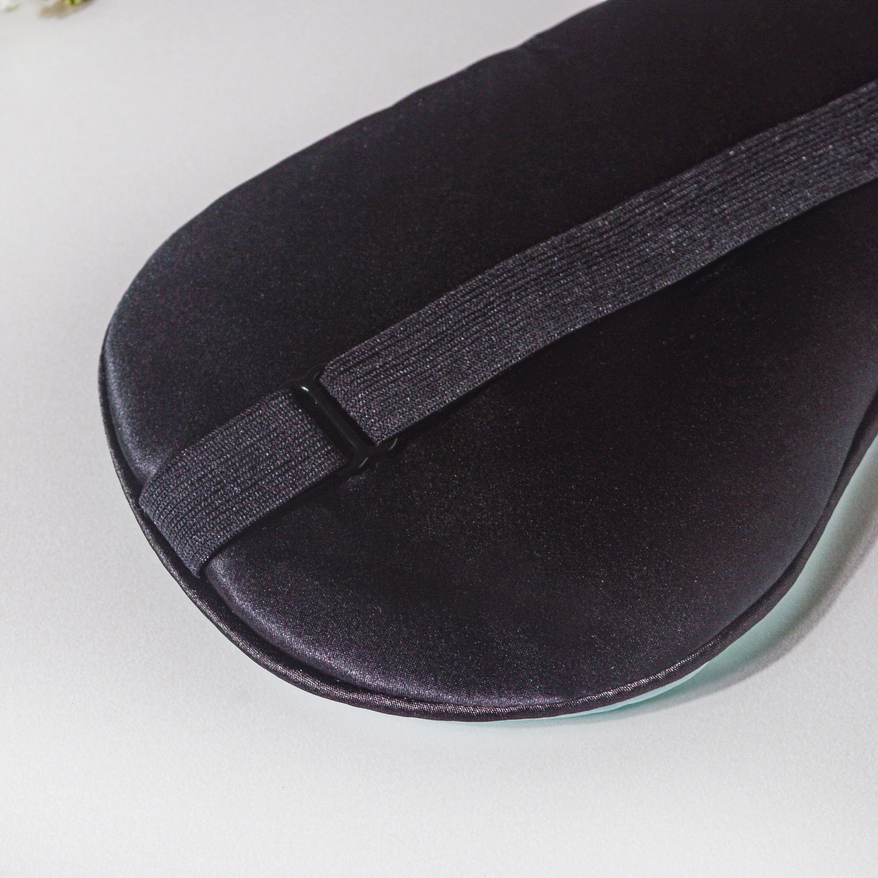 Aqua Blue Travel Eye Mask - Image 6