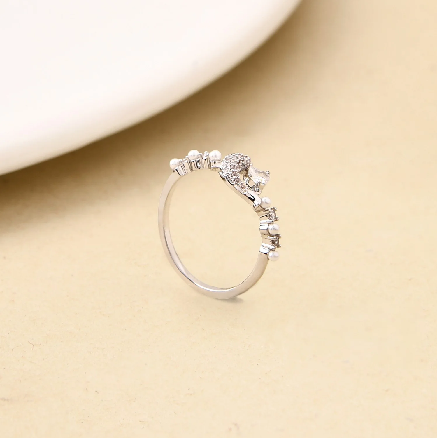 Aqua Dolphin Silver Shine Stud - Image 5