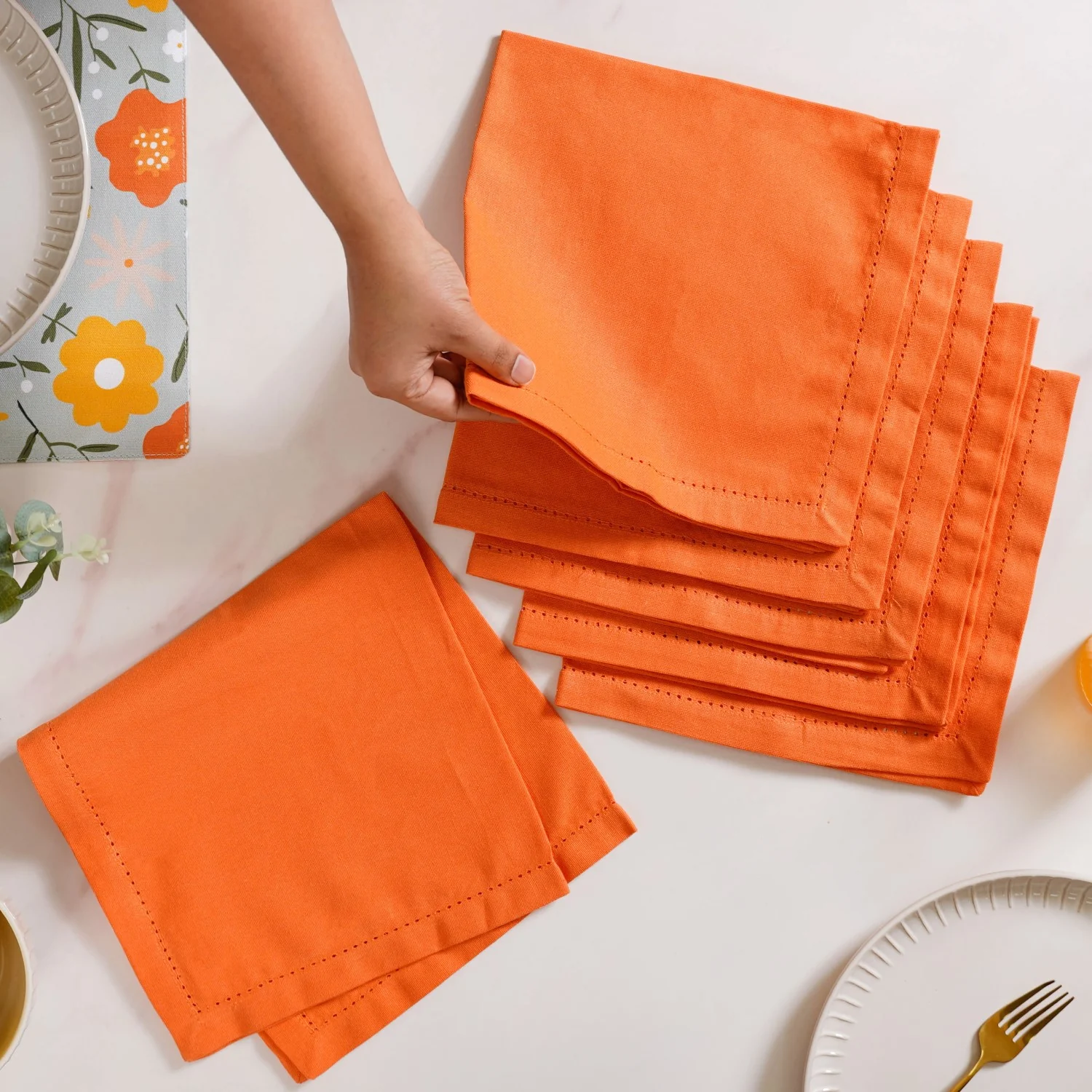 Arancia Table Napkin Set Of 6 - Image 3