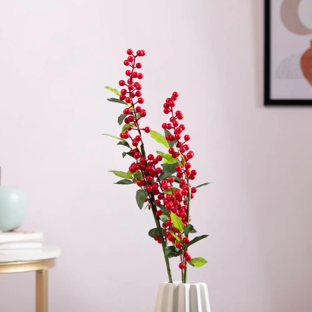 Artificial Berry Stem Set Of 2