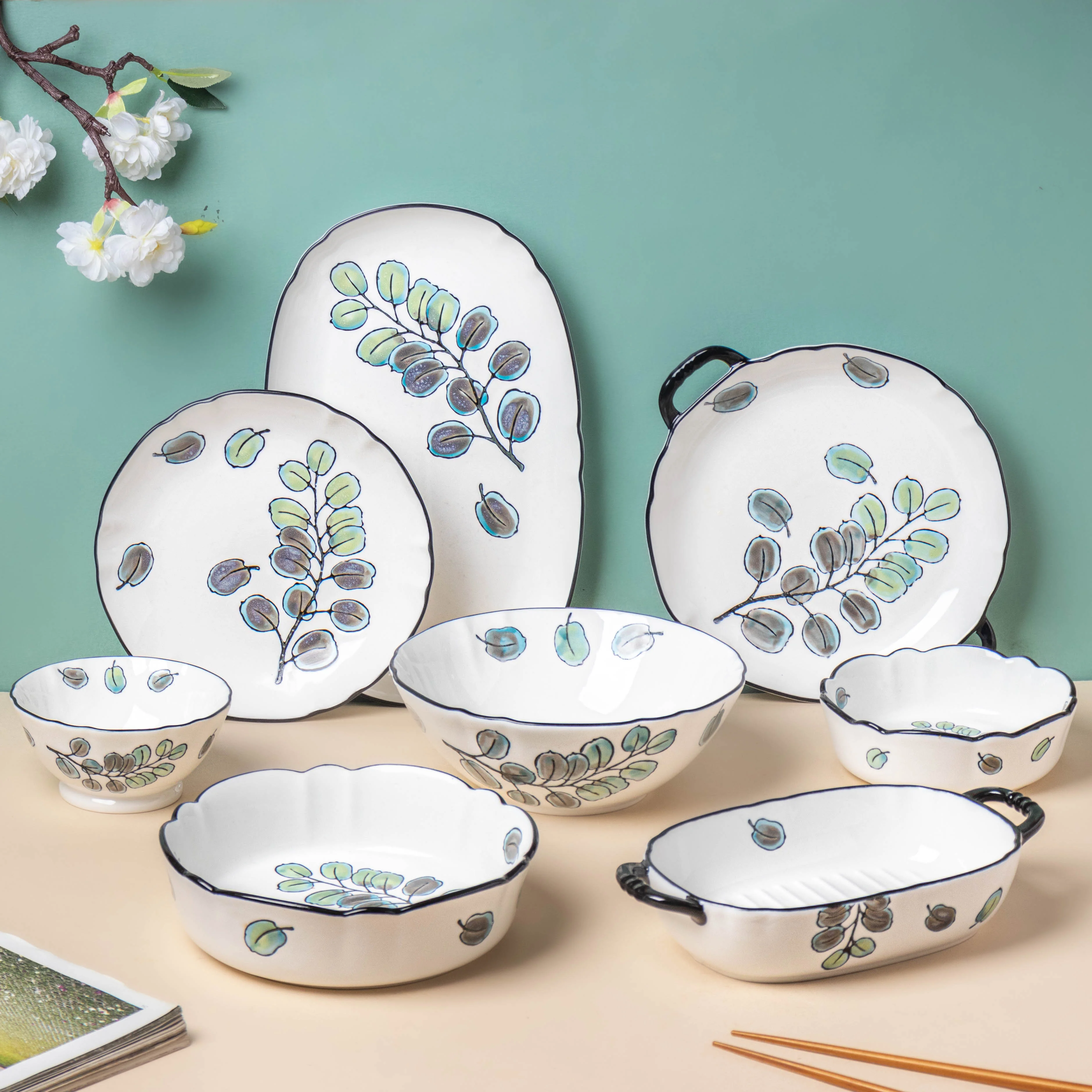 Aspen Leaves Snack Bowl Large 400 ml - Image 9