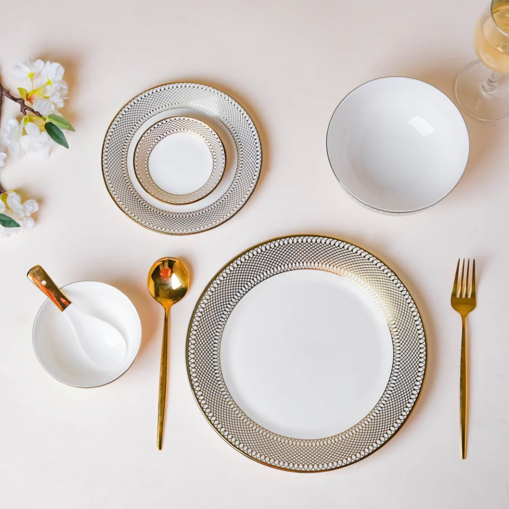 Aurelea 27 Piece Dinner Set For 6 - Image 2