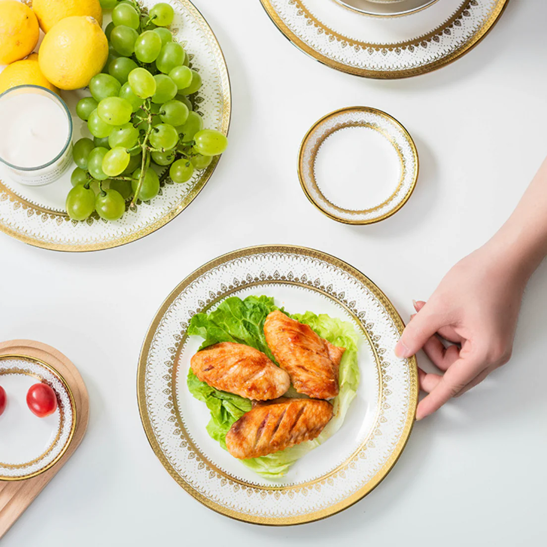Aurelea Festive Dinner Plate - Image 14