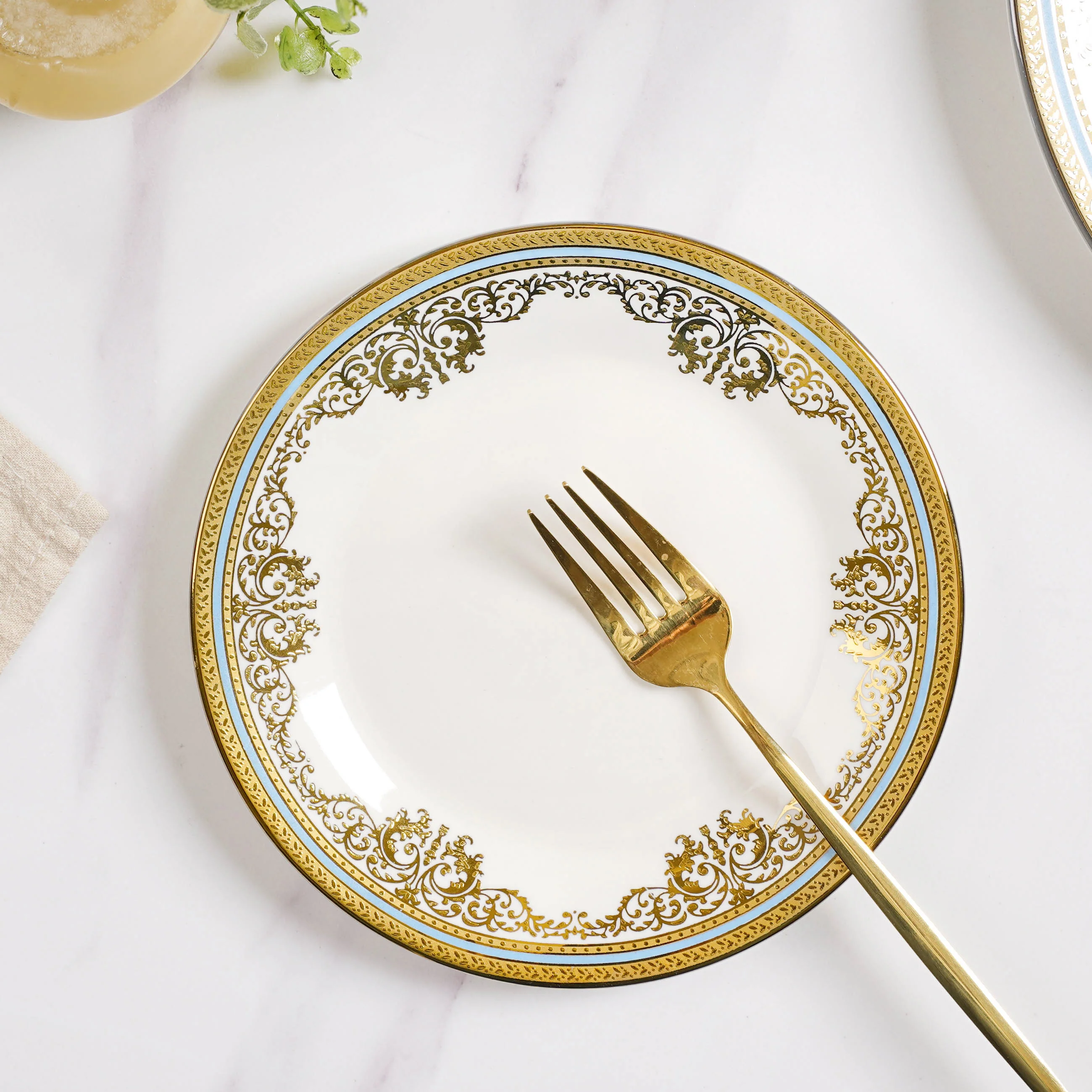 Aurelea Floral Salad Plate - Image 4