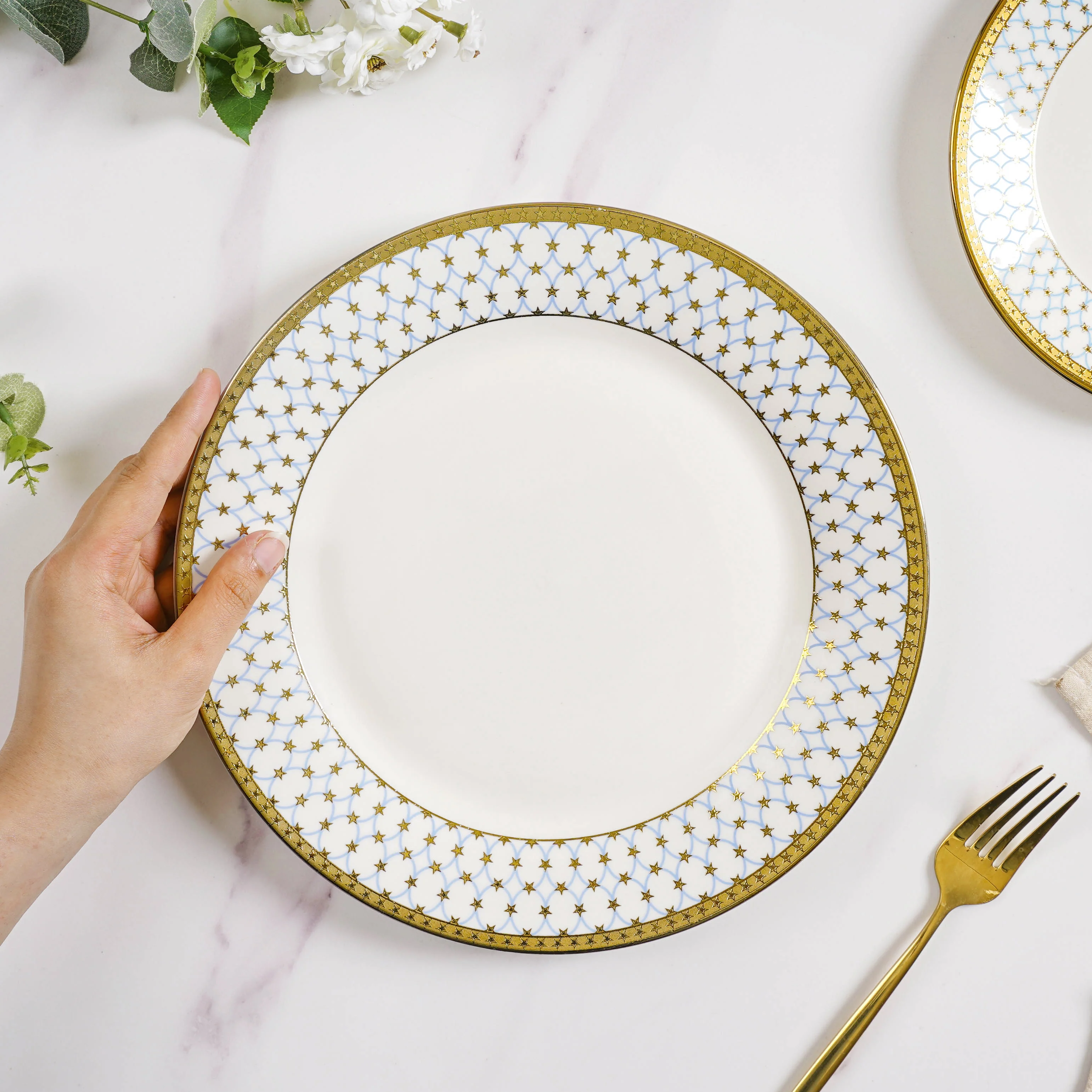 Aurelea Glam Dinner Plate - Image 3