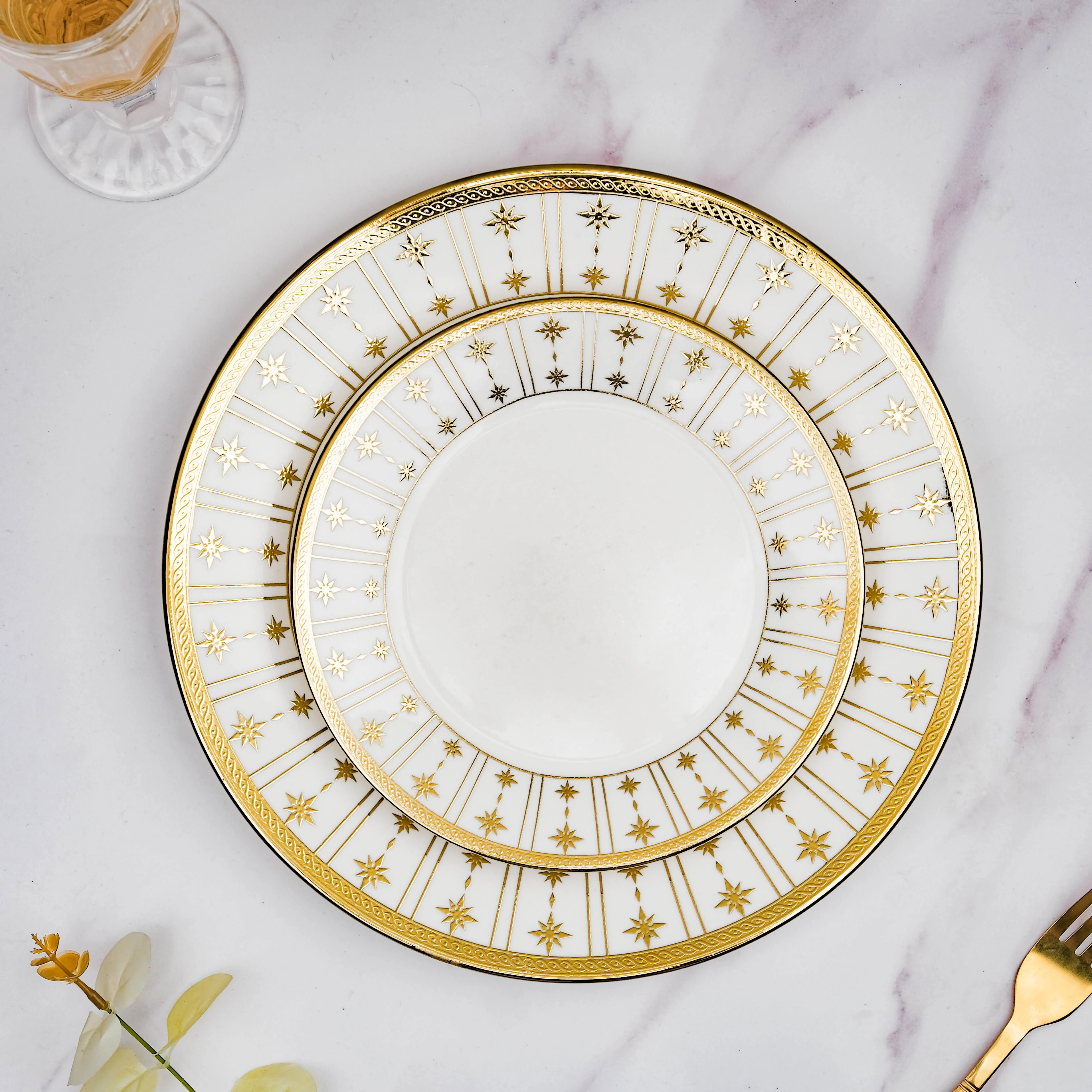Aurelea Striped Dinner Plate - Image 5