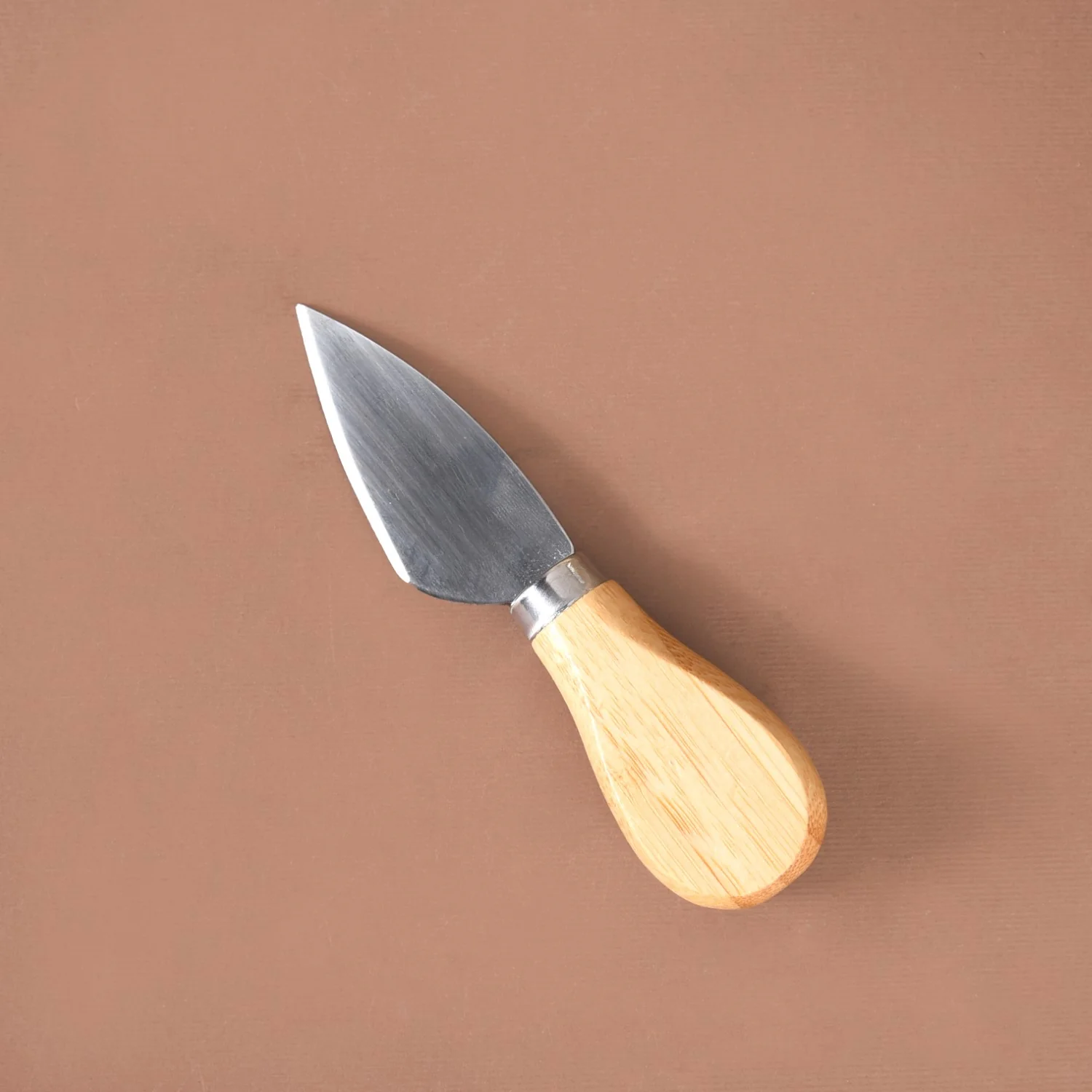 Bamboo Wood Cheese Platter With Parmesan Knife - Image 7
