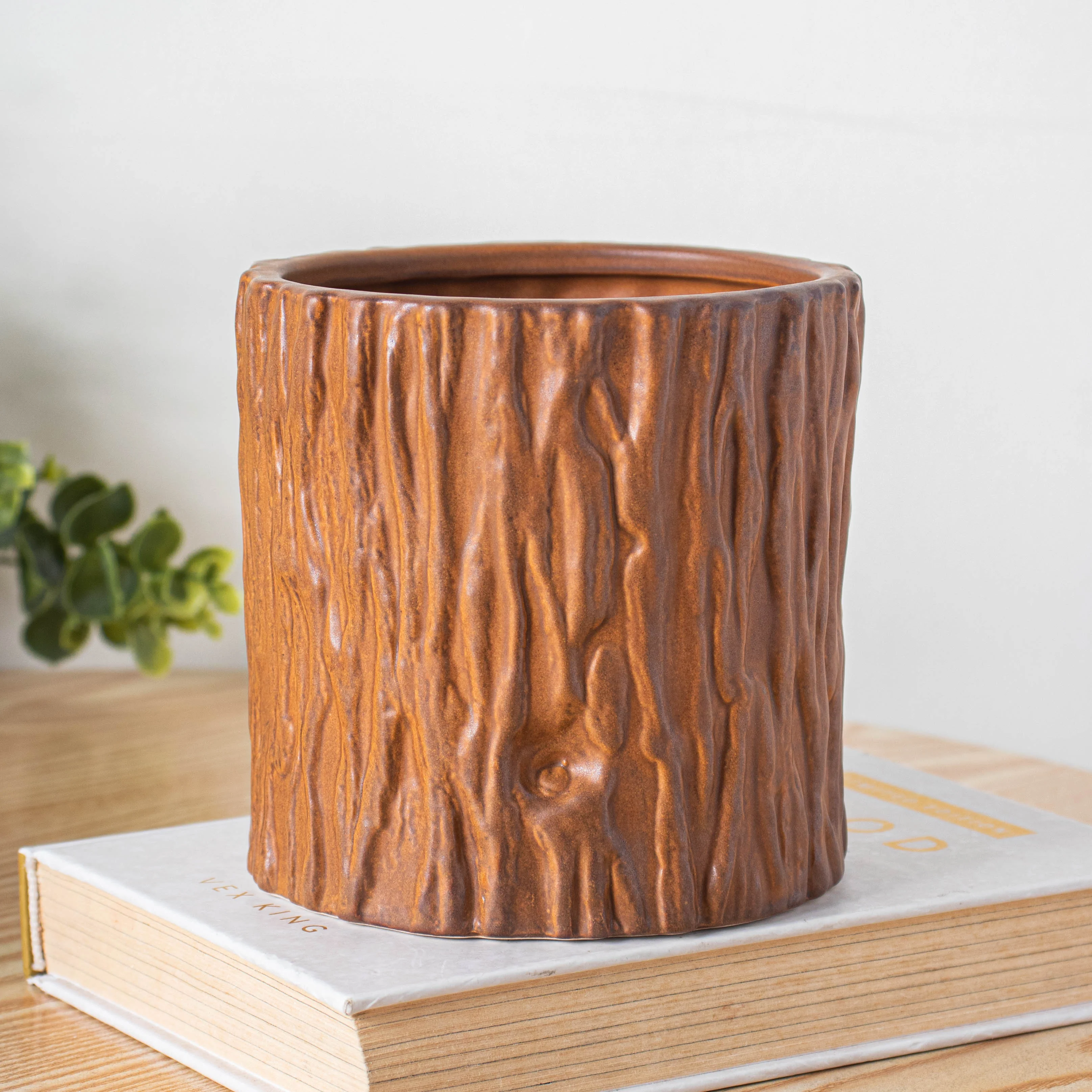 Bark Caramel Vase - Image 6