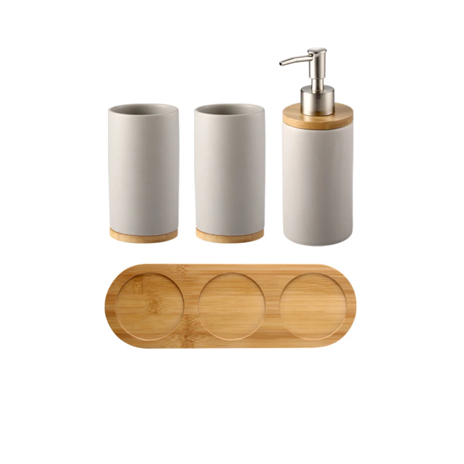 Bathroom Set Grey - Image 6