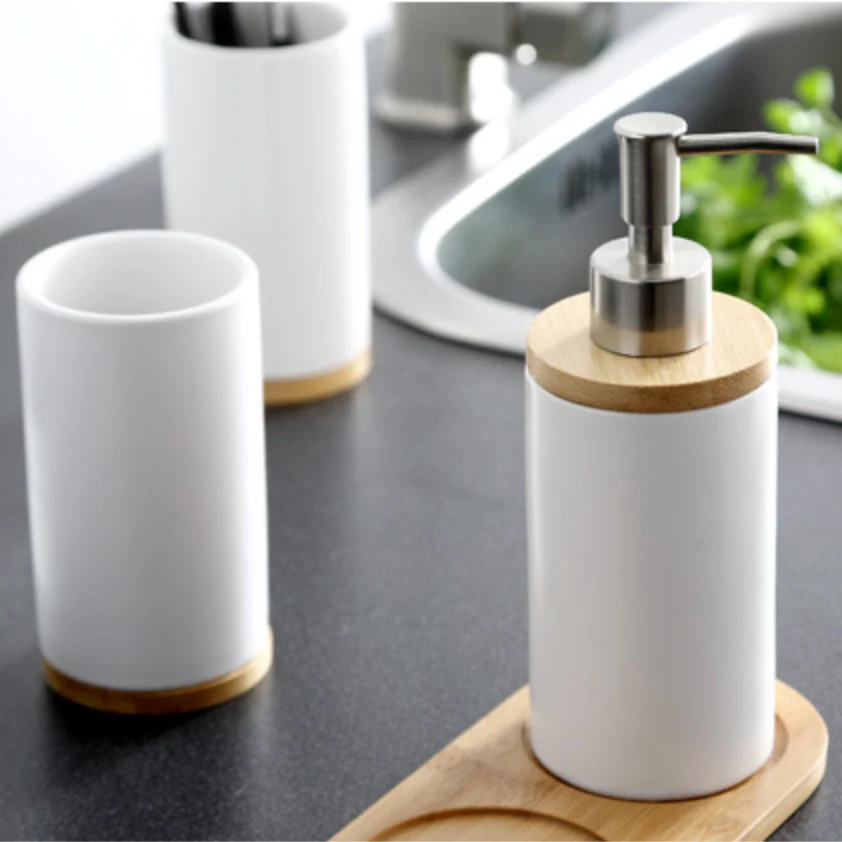 Bathroom Set of 2 White - Image 2