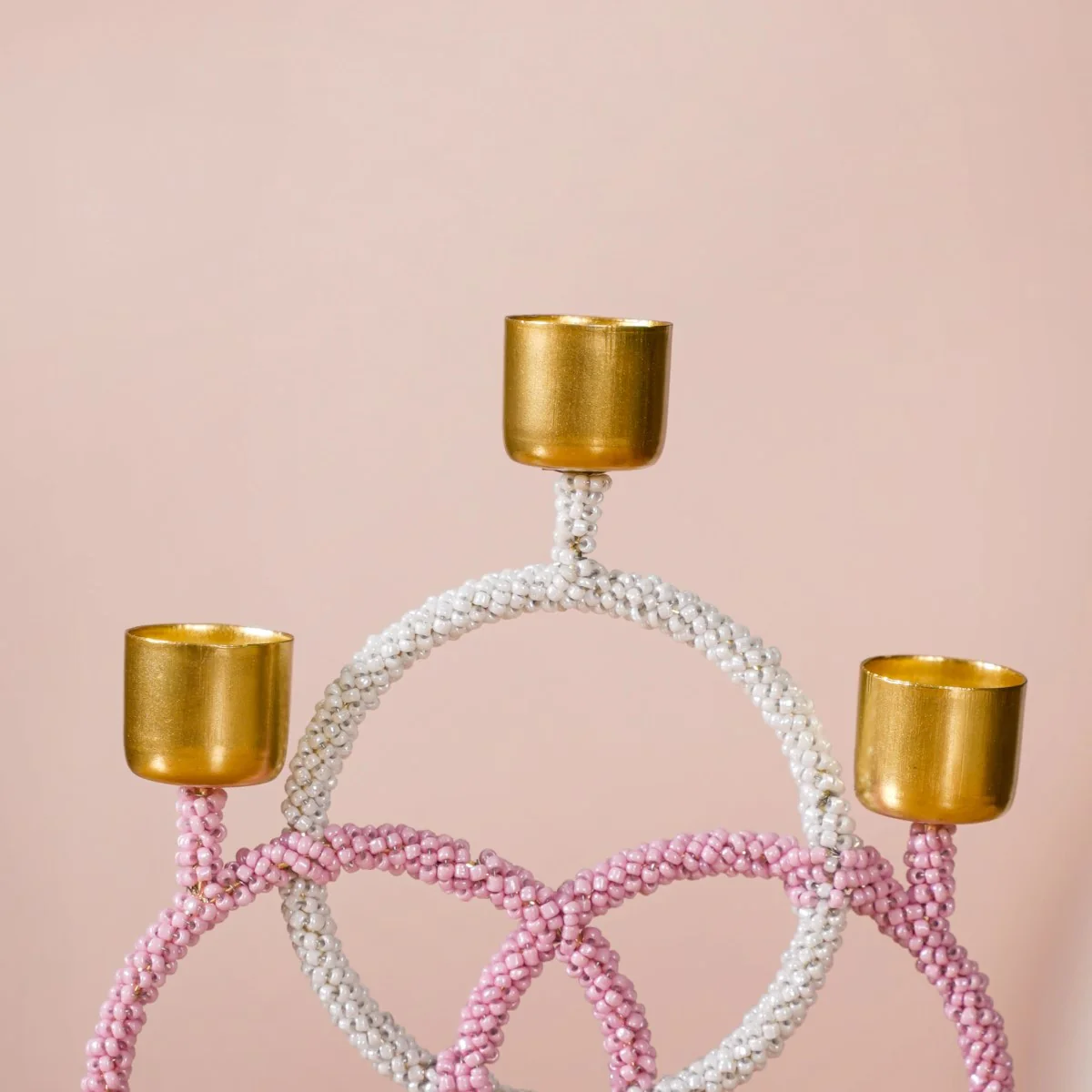 Beaded Candle Holder For Home Decor - Image 7