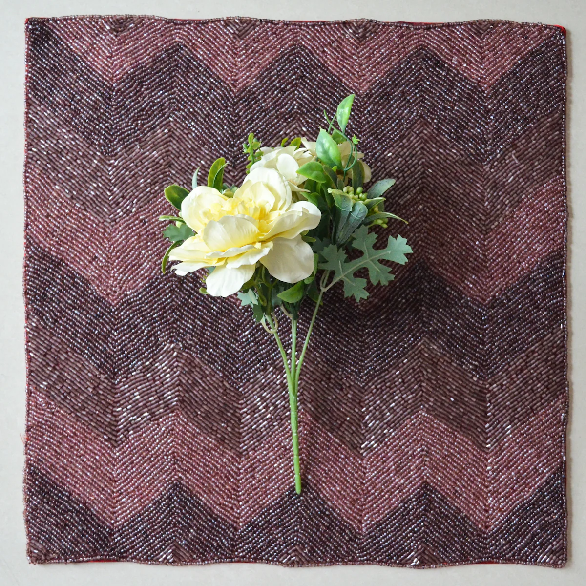Beads Pink Square Mat - Image 8