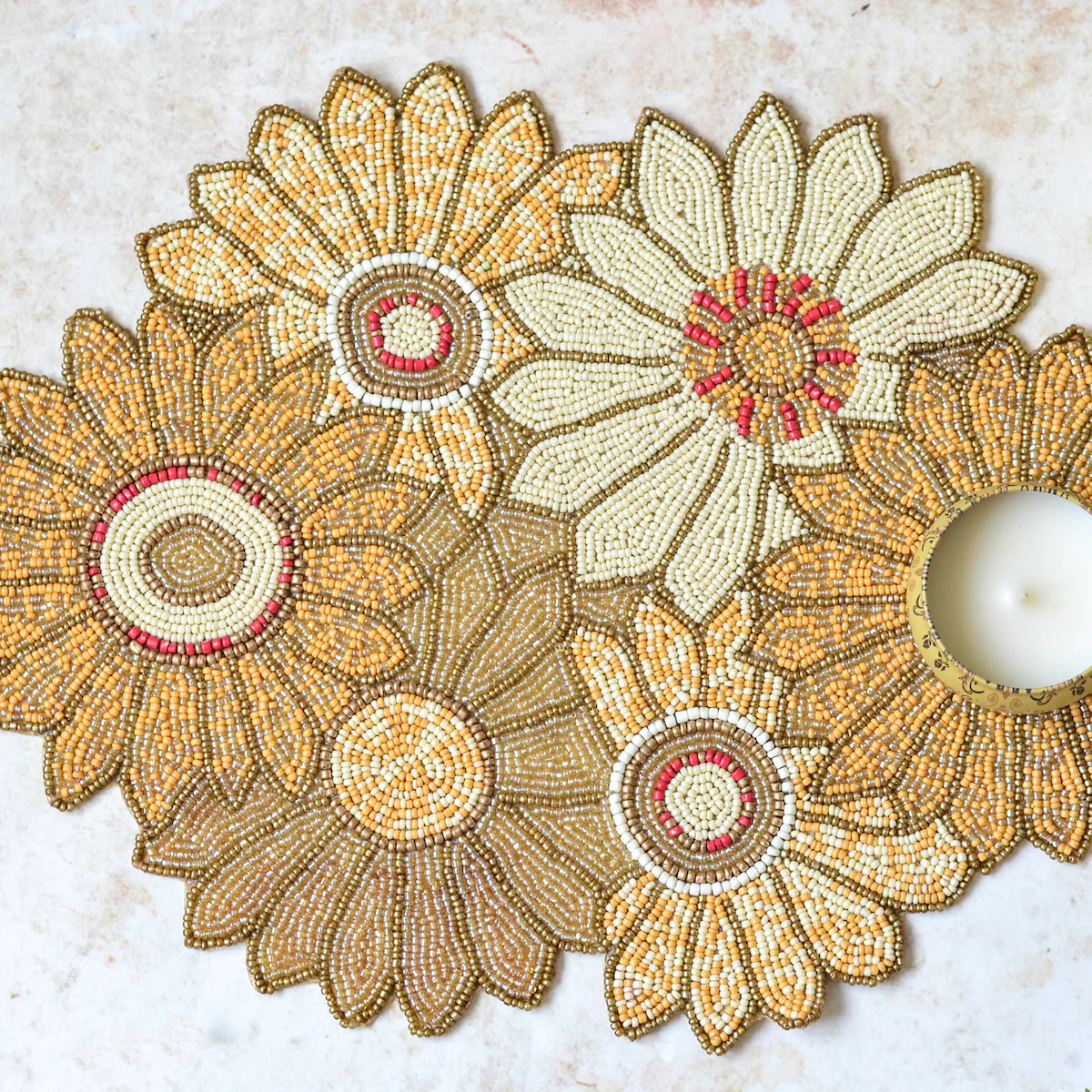Beads Sunflower Mat - Image 2