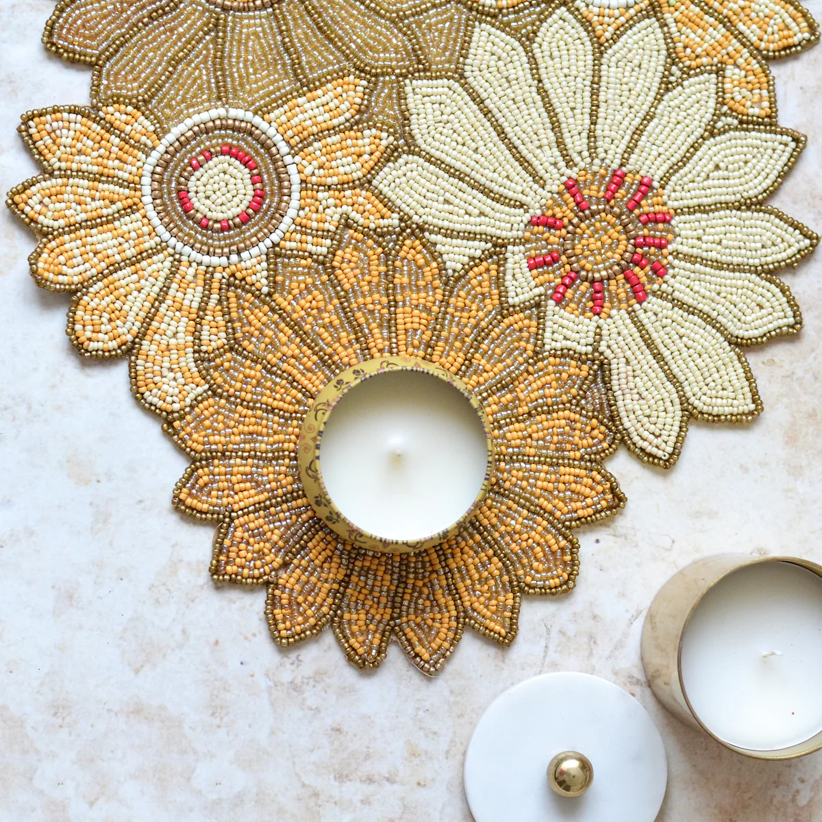 Beads Sunflower Mat - Image 4