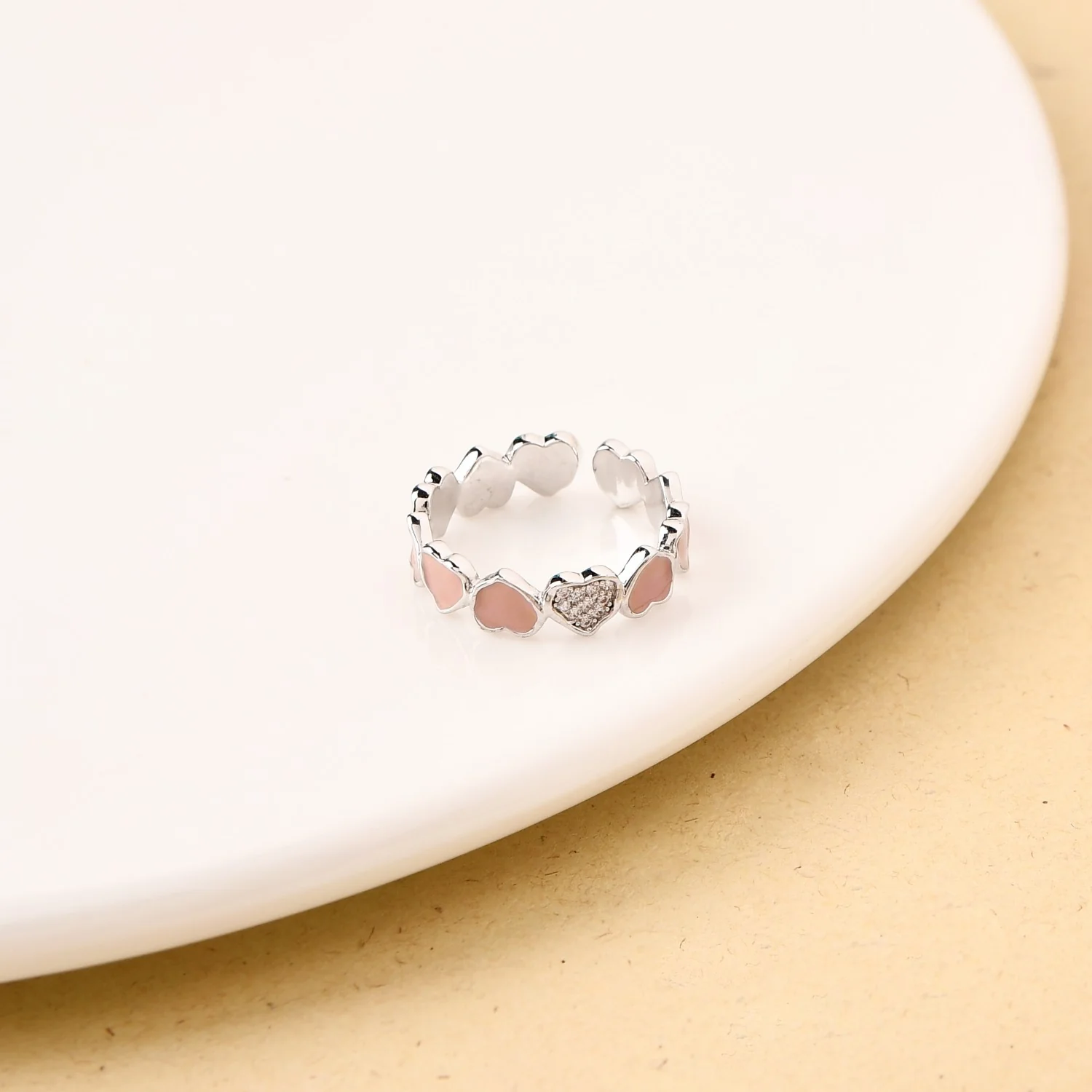 Beige Bliss Love Ring - Image 5