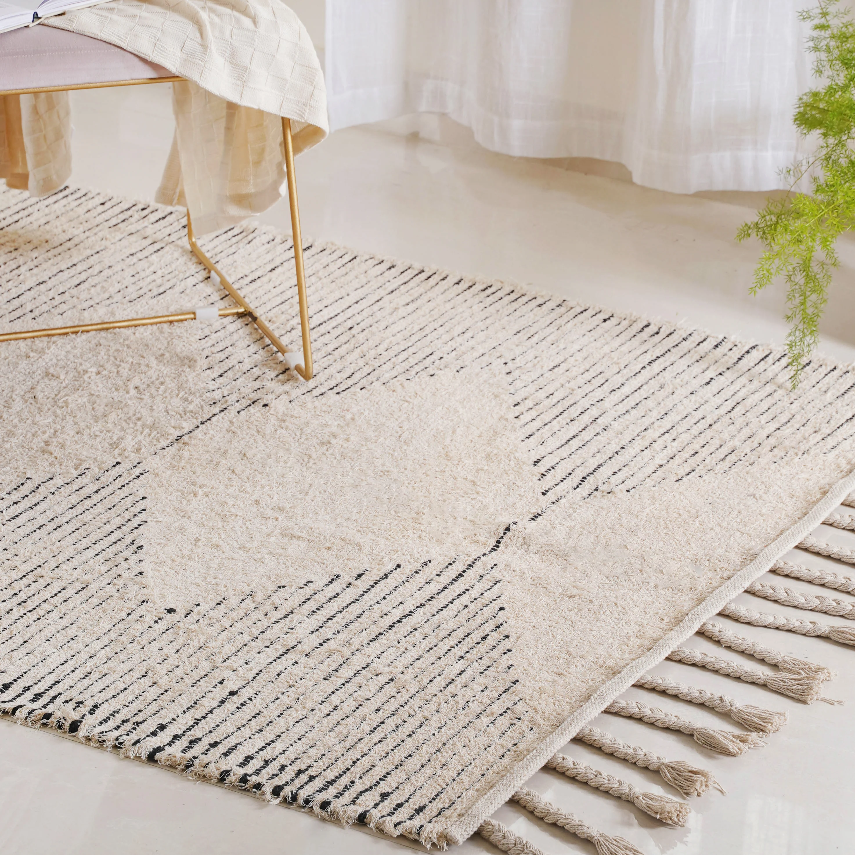 Beige Rug for Living Room - Image 2