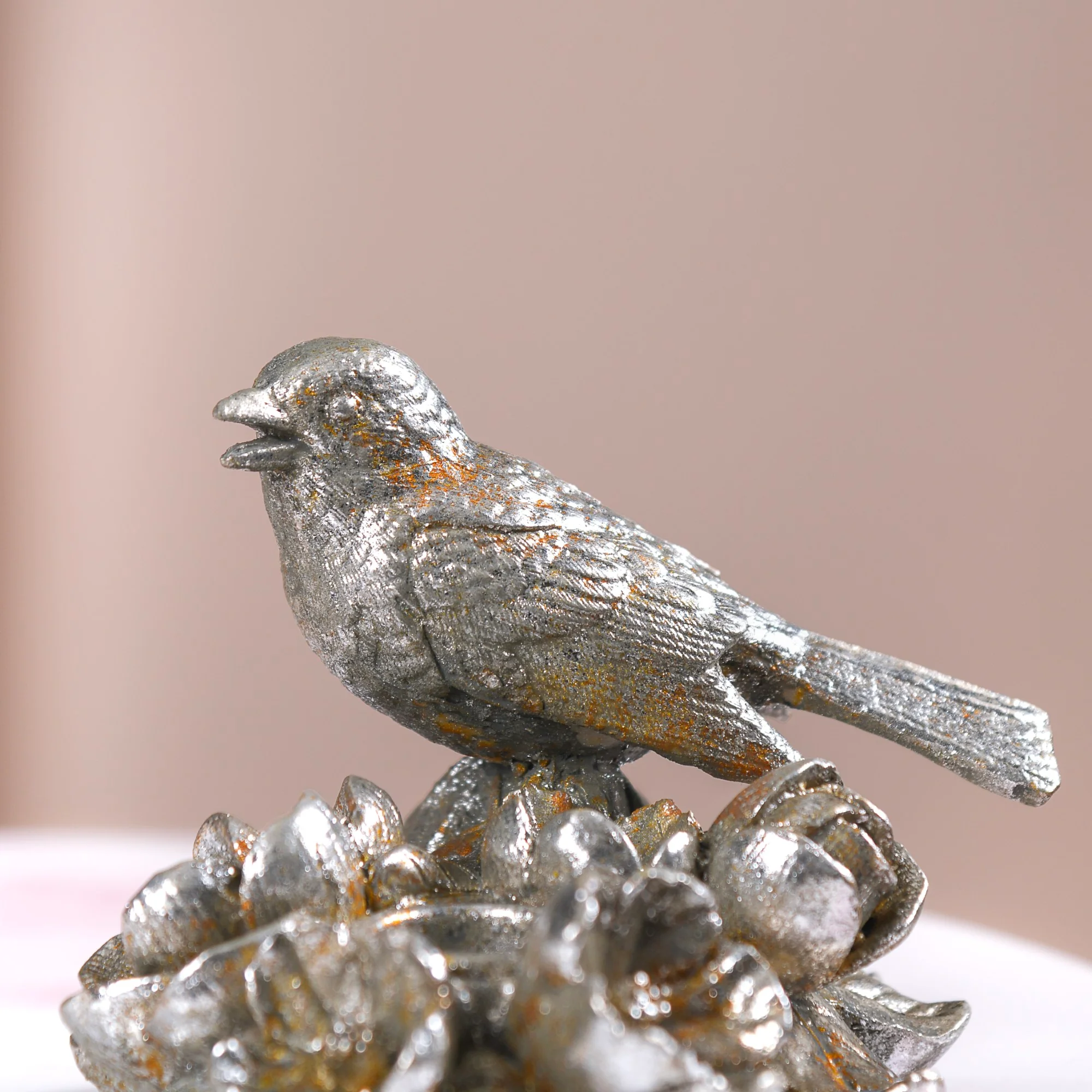 Bird On Branch Candle Stand - Image 8