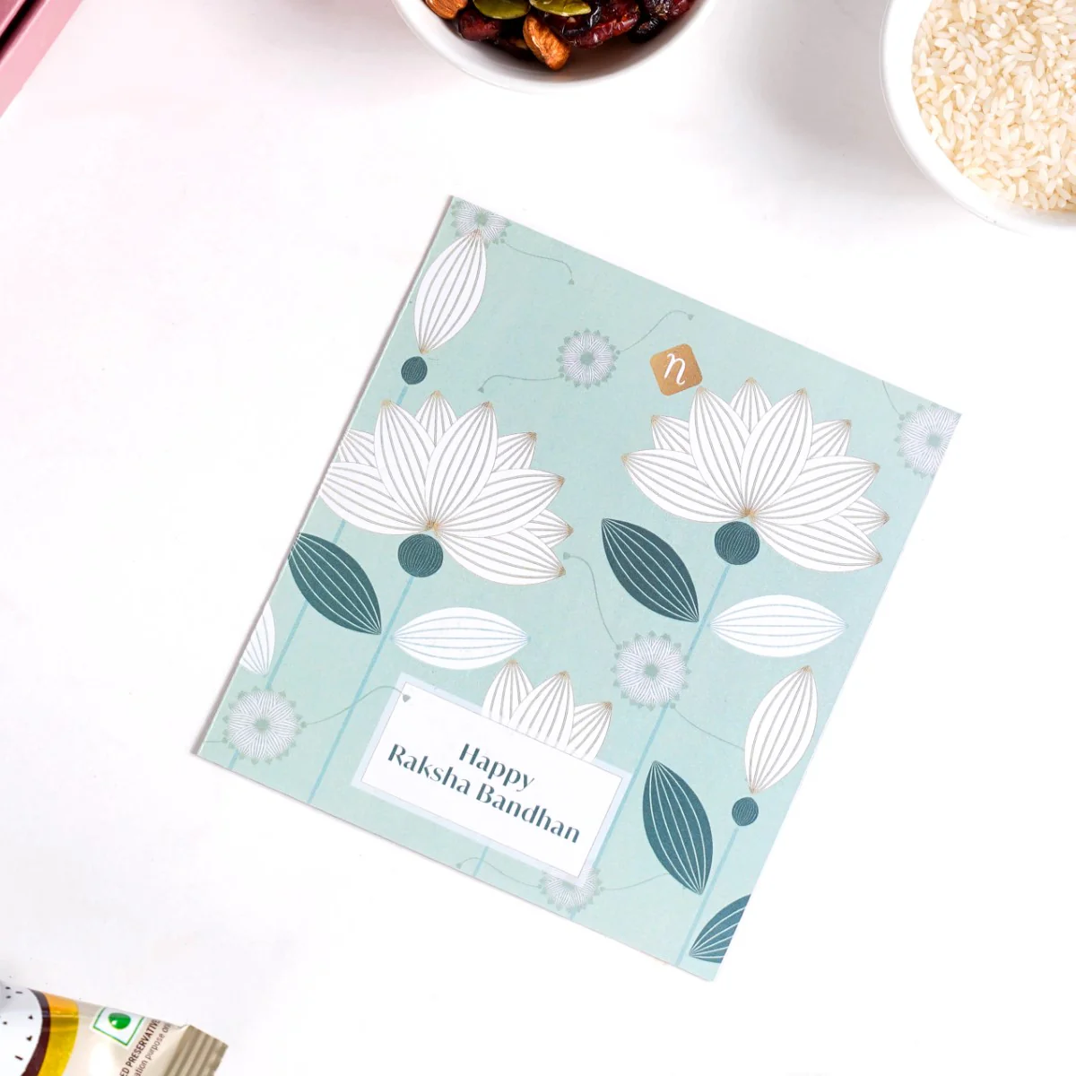 Bird Paradise Rakhi For Sisters Set Of 3 With Gift Box - Image 4