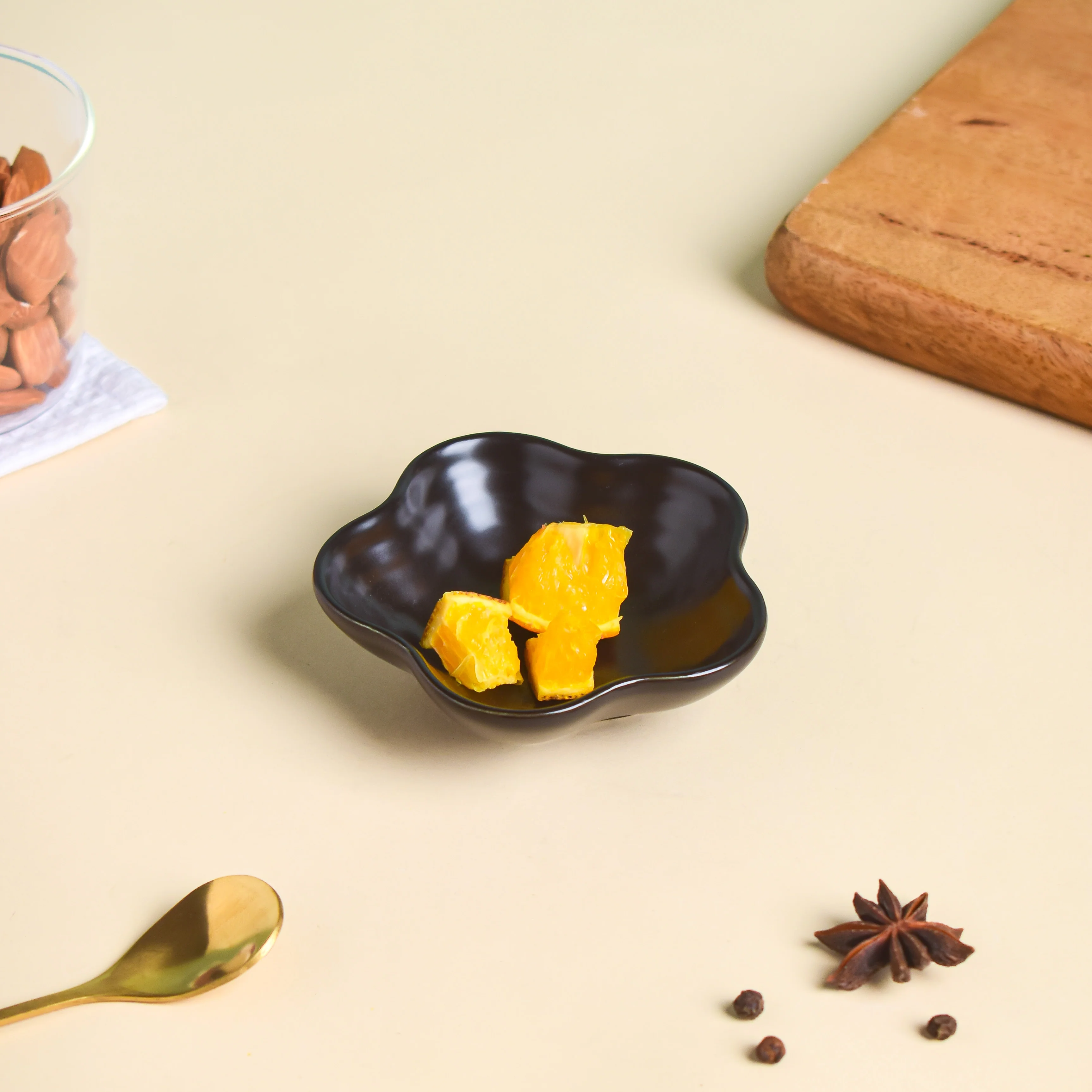 Black Berry Floral Dip Bowl - Image 5