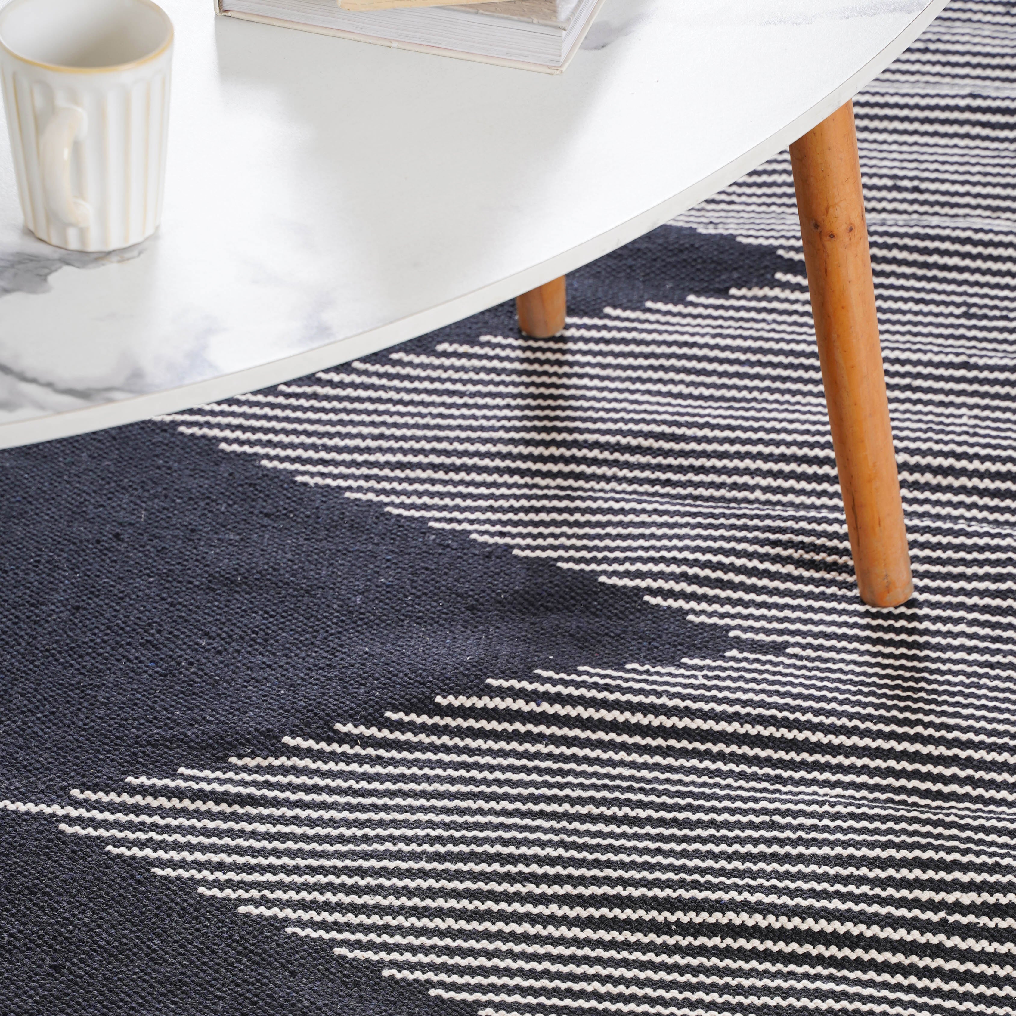 Black Diamond Rug for Living Room - Image 11