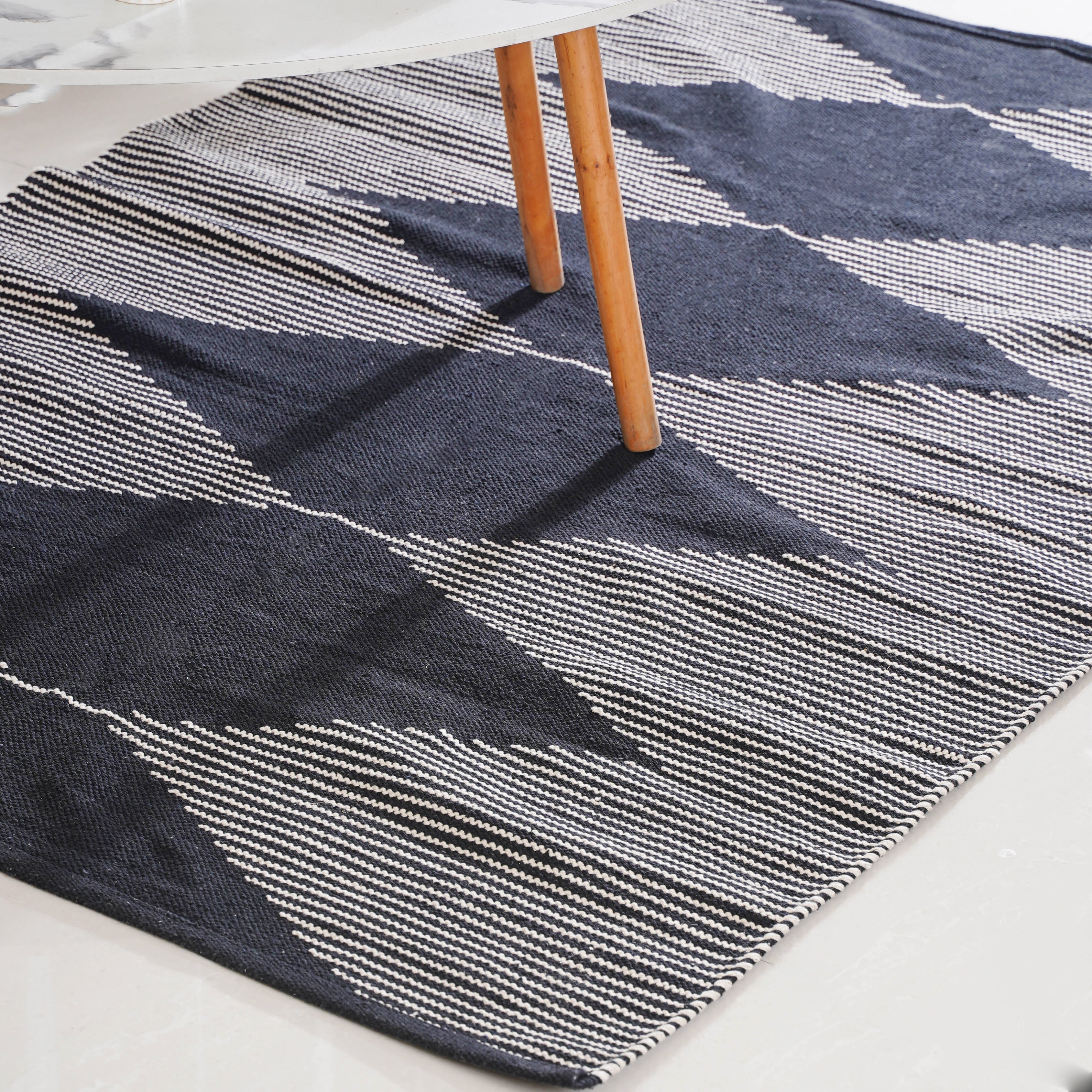 Black Diamond Rug for Living Room - Image 6