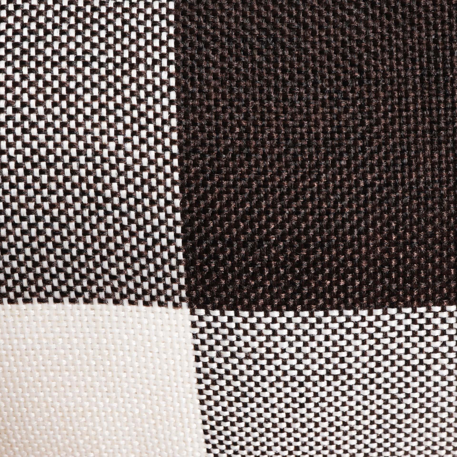 Black-grey Checkered Bed Pillow Cover - Image 5