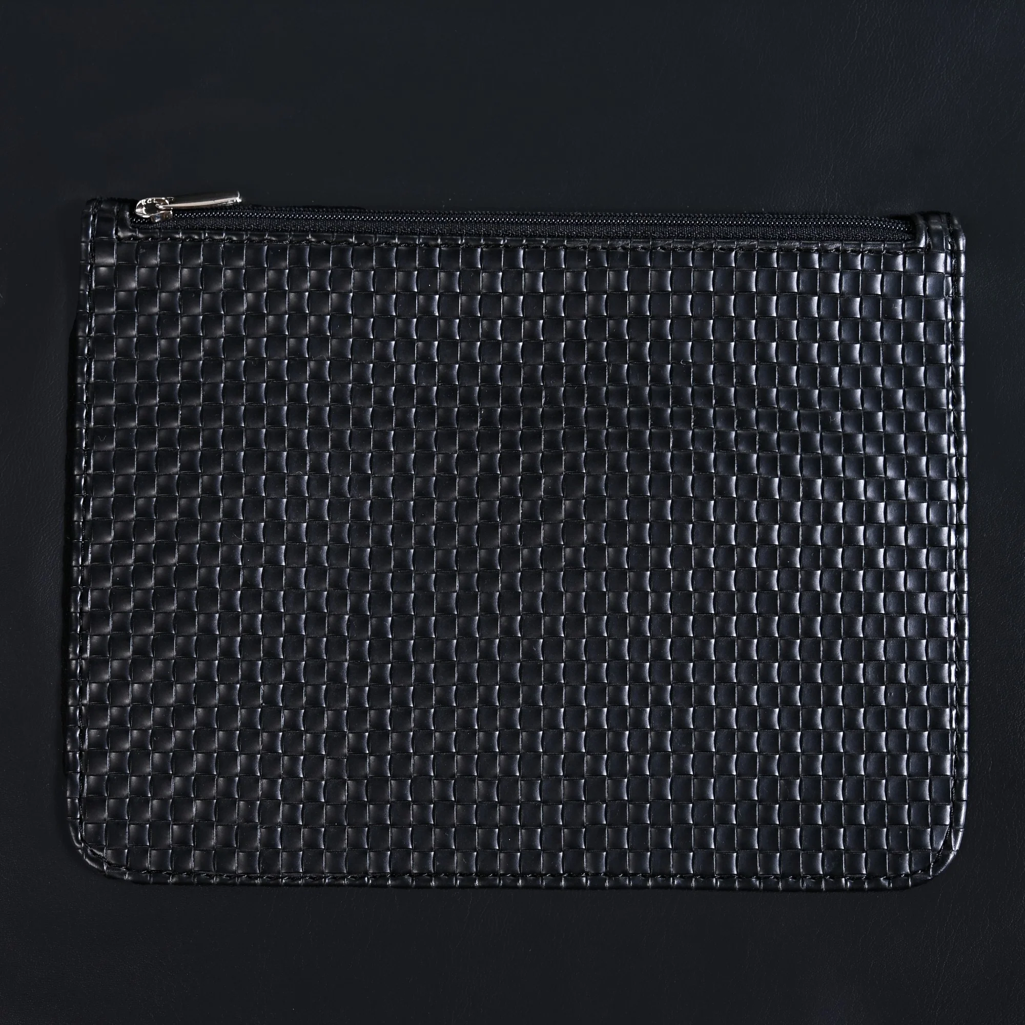 Black Multipurpose Office Folder With Zipper Pocket - Image 9