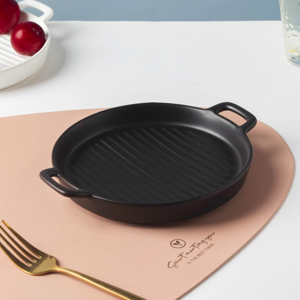 Black Oven Plate Small - Image 3