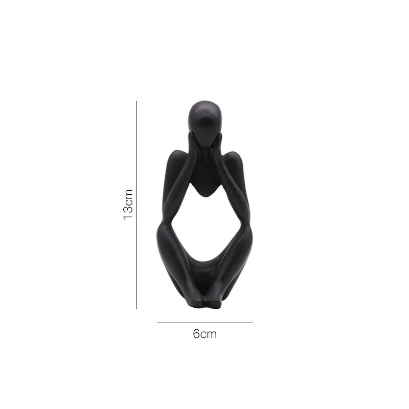 Black Sitting Showpiece - Image 8
