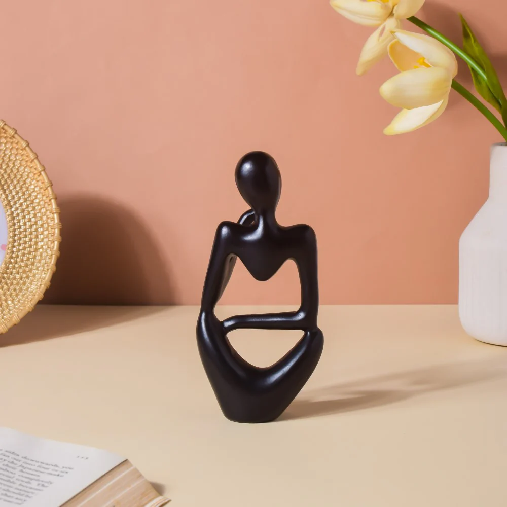 Black Sitting Showpiece Thinking - Image 5
