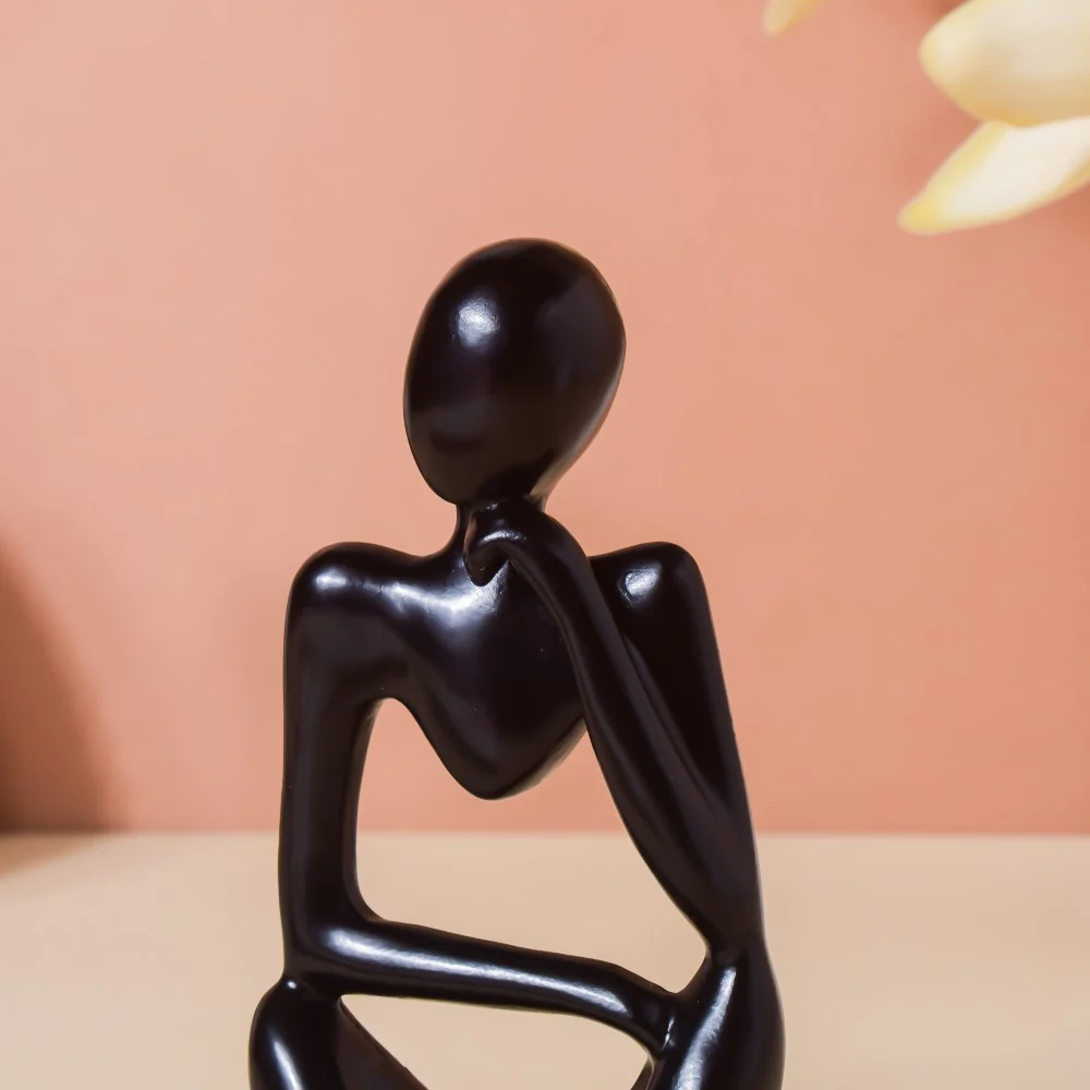 Black Sitting Showpiece Thinking - Image 6