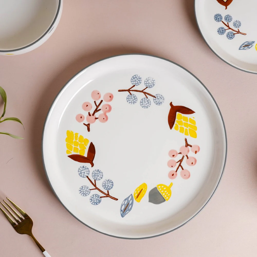 Bloom Grey 26 Piece Dinner Set For 6 - Image 6