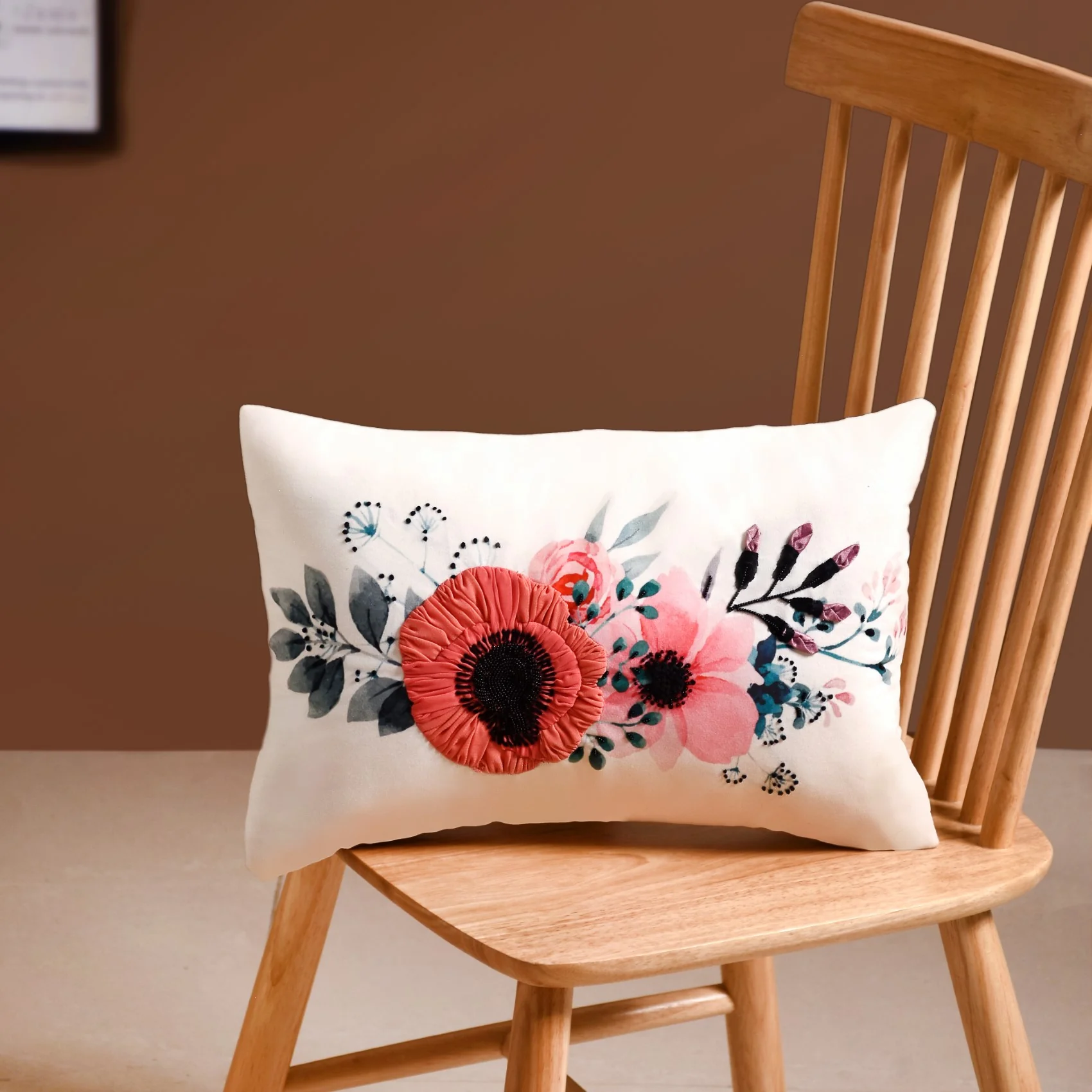 Bloom Throw Pillow Cover - Image 2