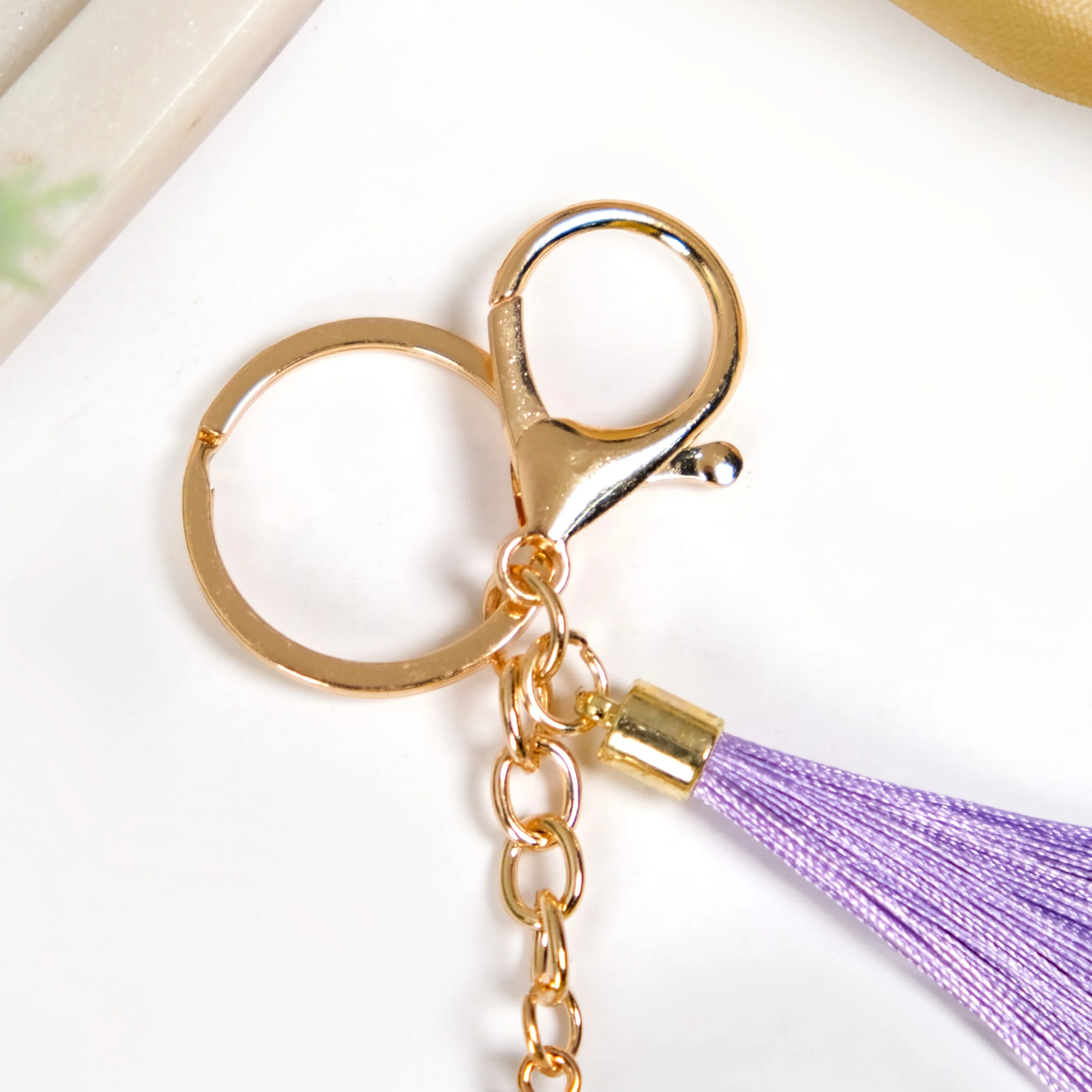 Blooming Beauty Pressed Flower B Keyring - Image 7