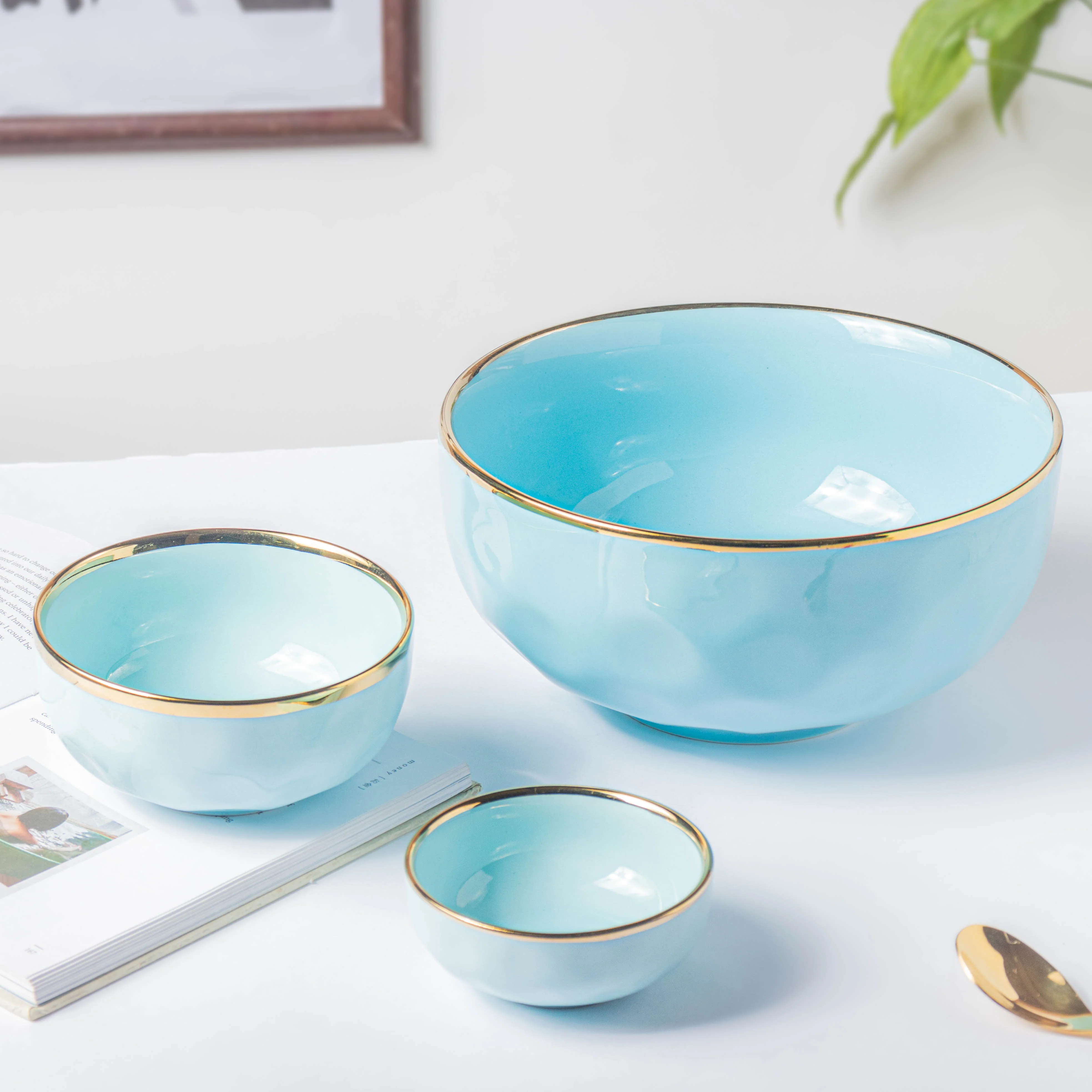 Blue Jay Serving Bowl 8 Inch - Image 7
