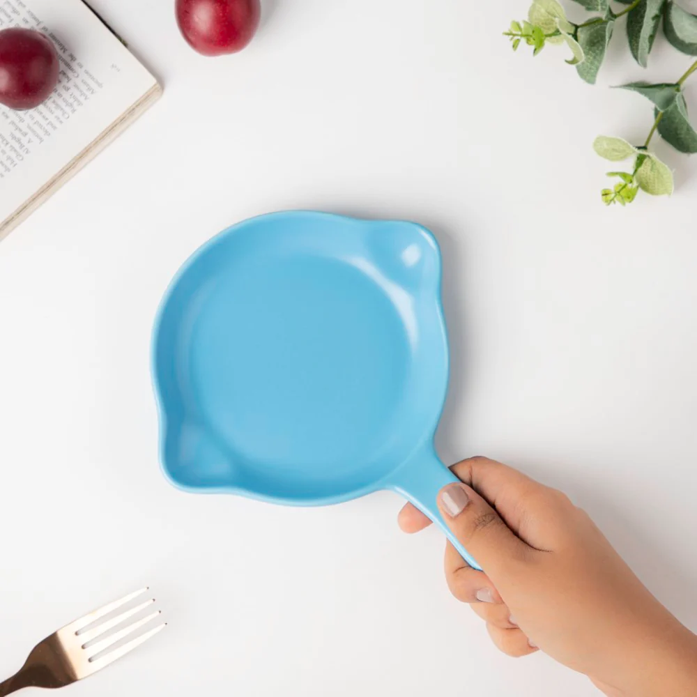 Blue Microwavable Baking Tray 6 inch - Image 2