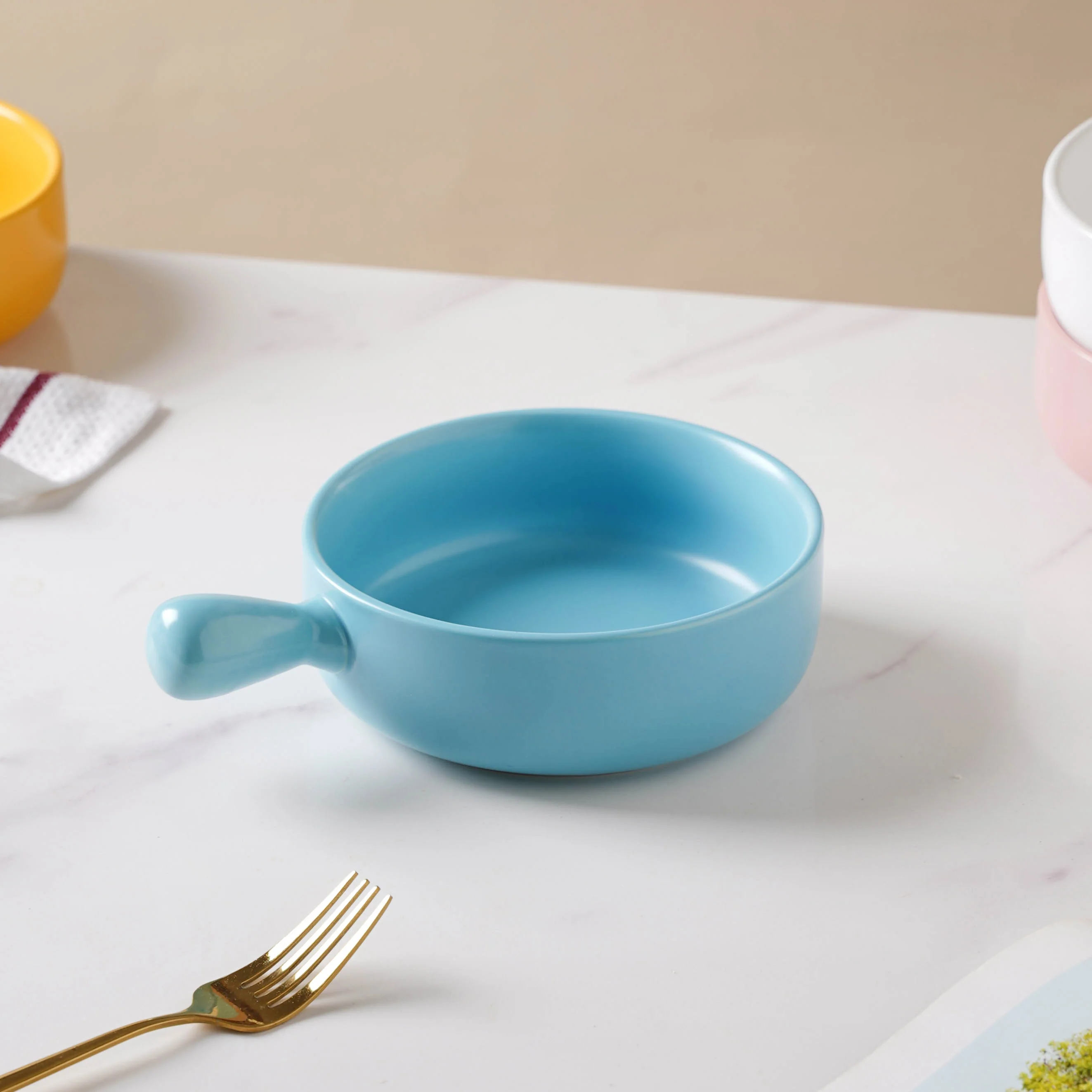 Blue Moon Baking Pan With Handle