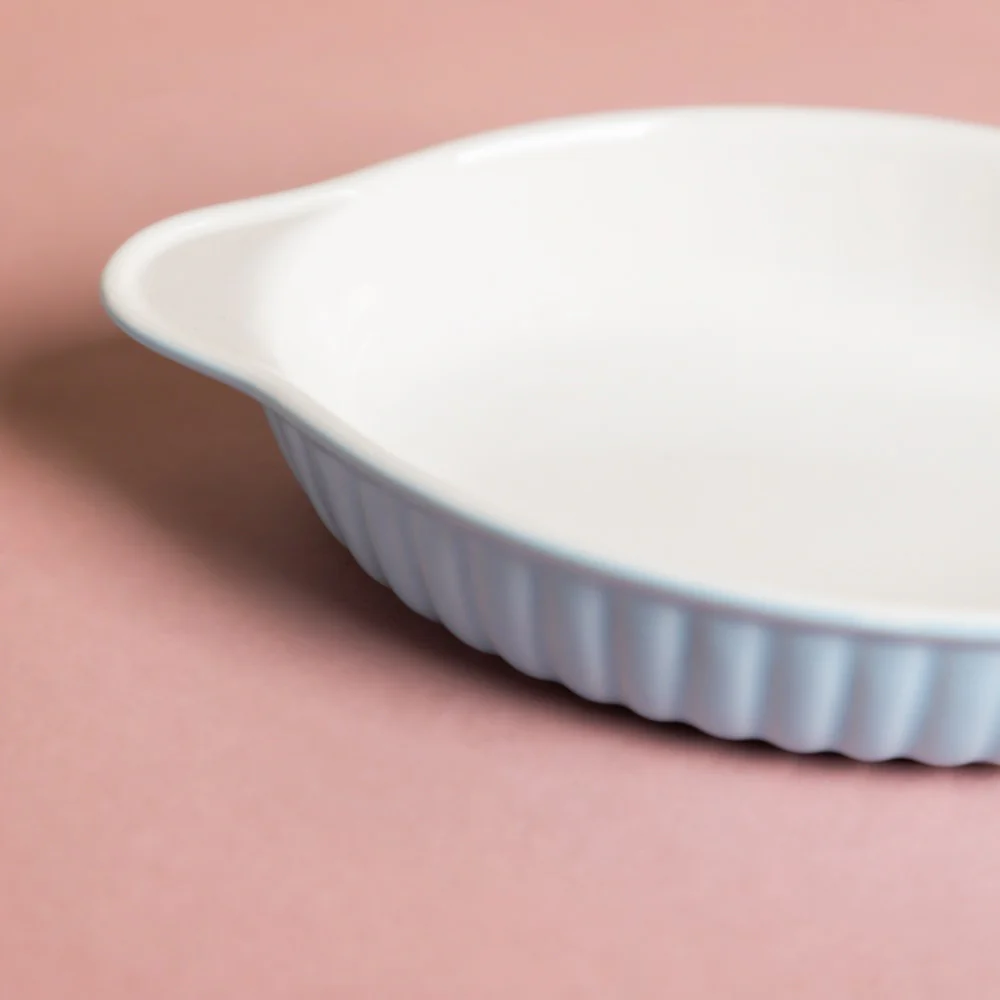Blue Muffin Oval Baking Plate 6 Inch - Image 7
