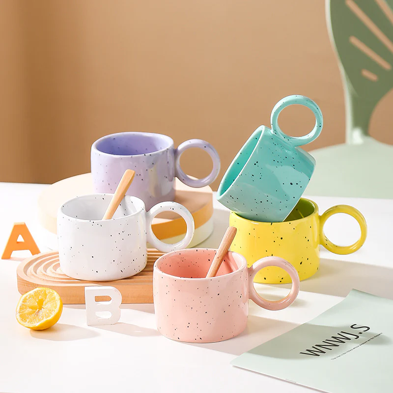 Blue Speckled Cup - Image 3