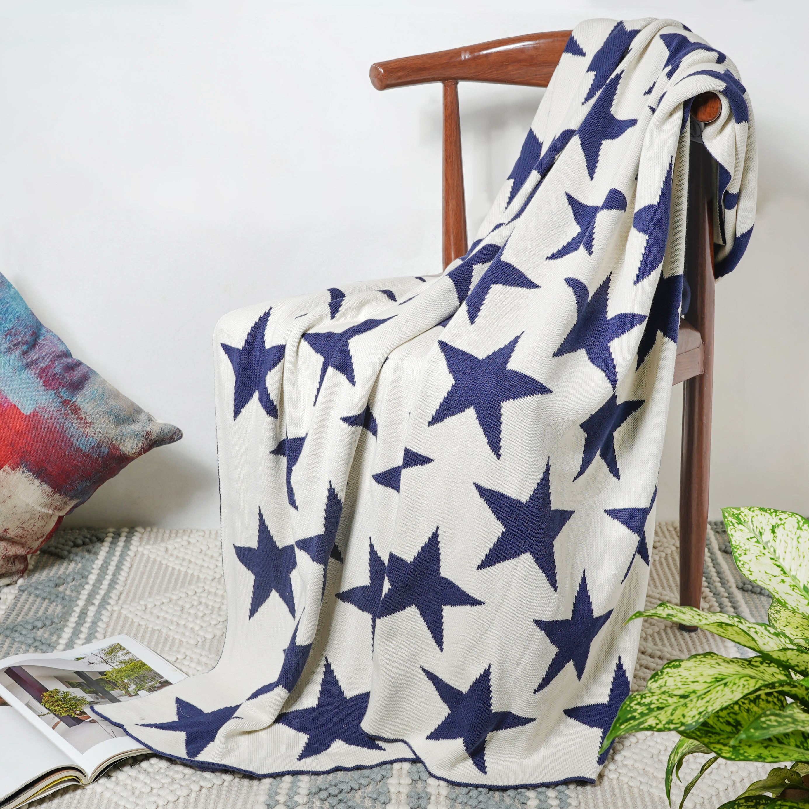 Blue Star Throw - Image 2
