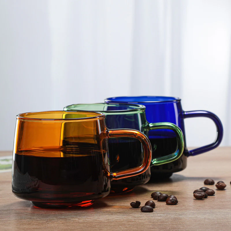 Borosilicate Glass Cup Green - Image 6